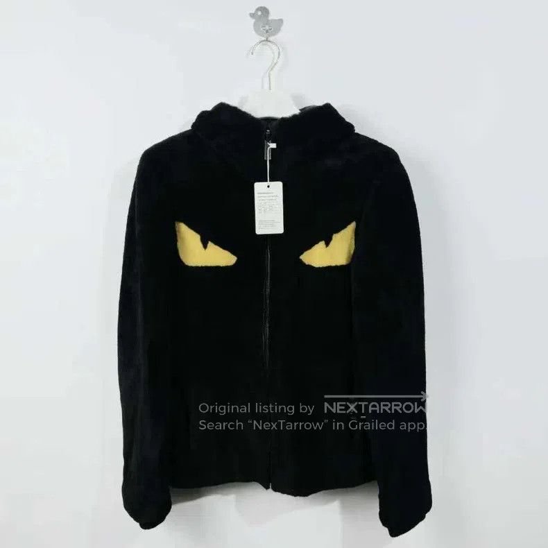 Fendi Fendi Black monster reversible, 100% lamb fur Size US S / EU 44-46 / 1 - 1 Thumbnail