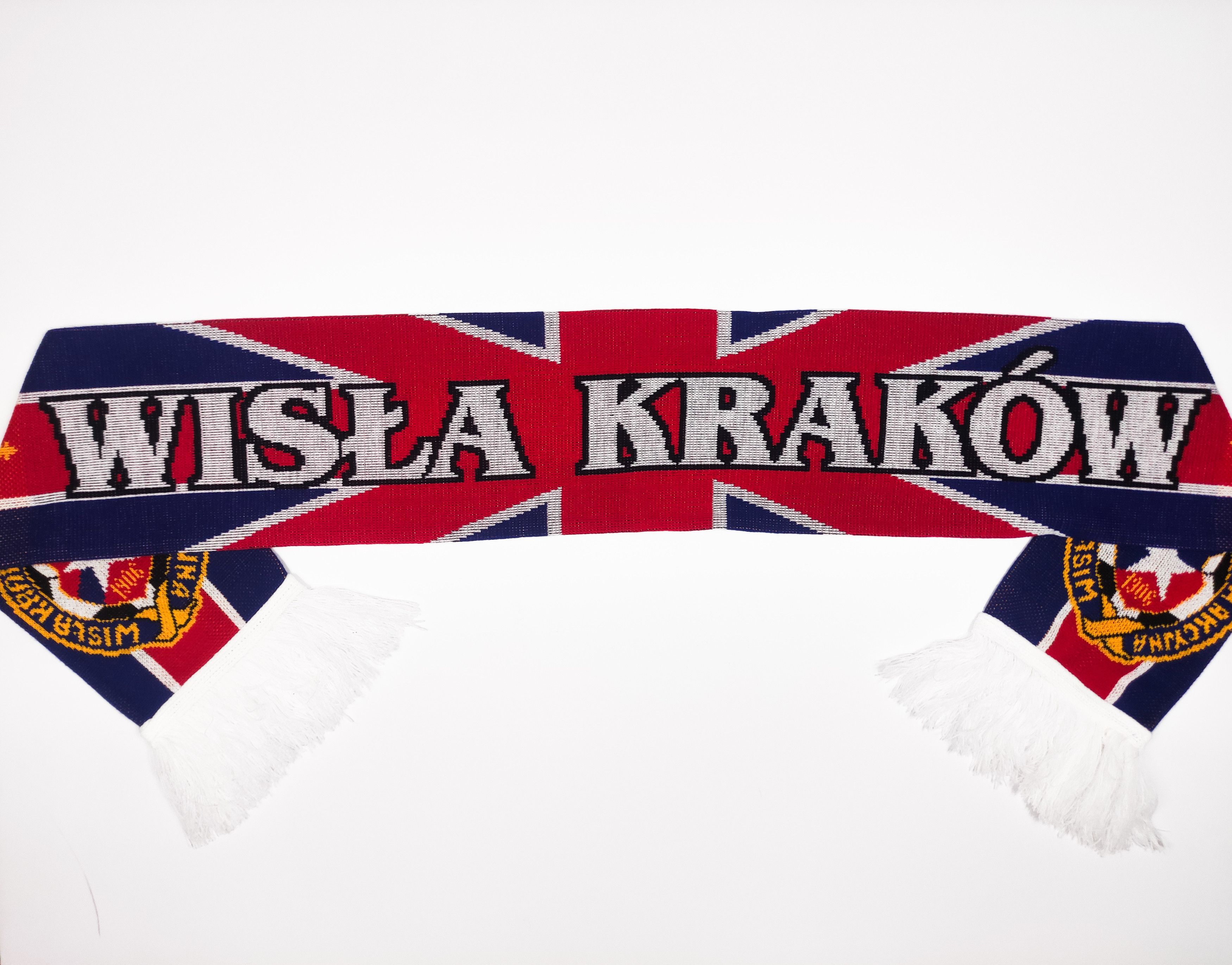 Other Wisla Krakow United Kingdom UK Scarf Hooligans Ultras Polen Size ONE SIZE - 6 Thumbnail