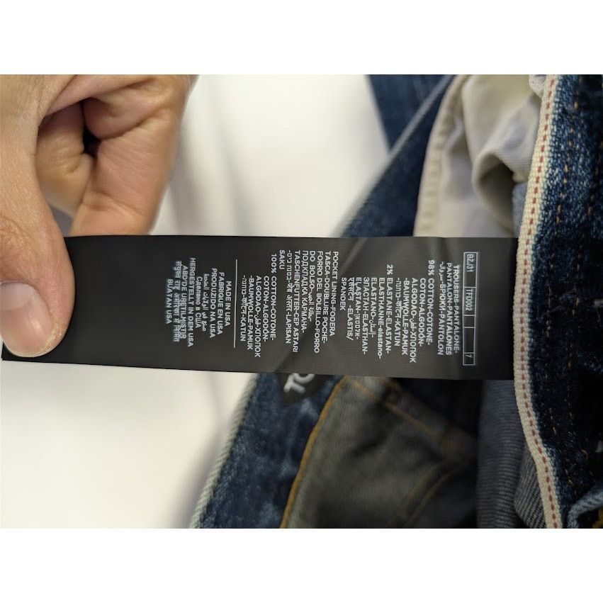 Tom Ford o1rshd1 Straight-Fit Denim Jeans in Navy Size US 33 - 18 Thumbnail