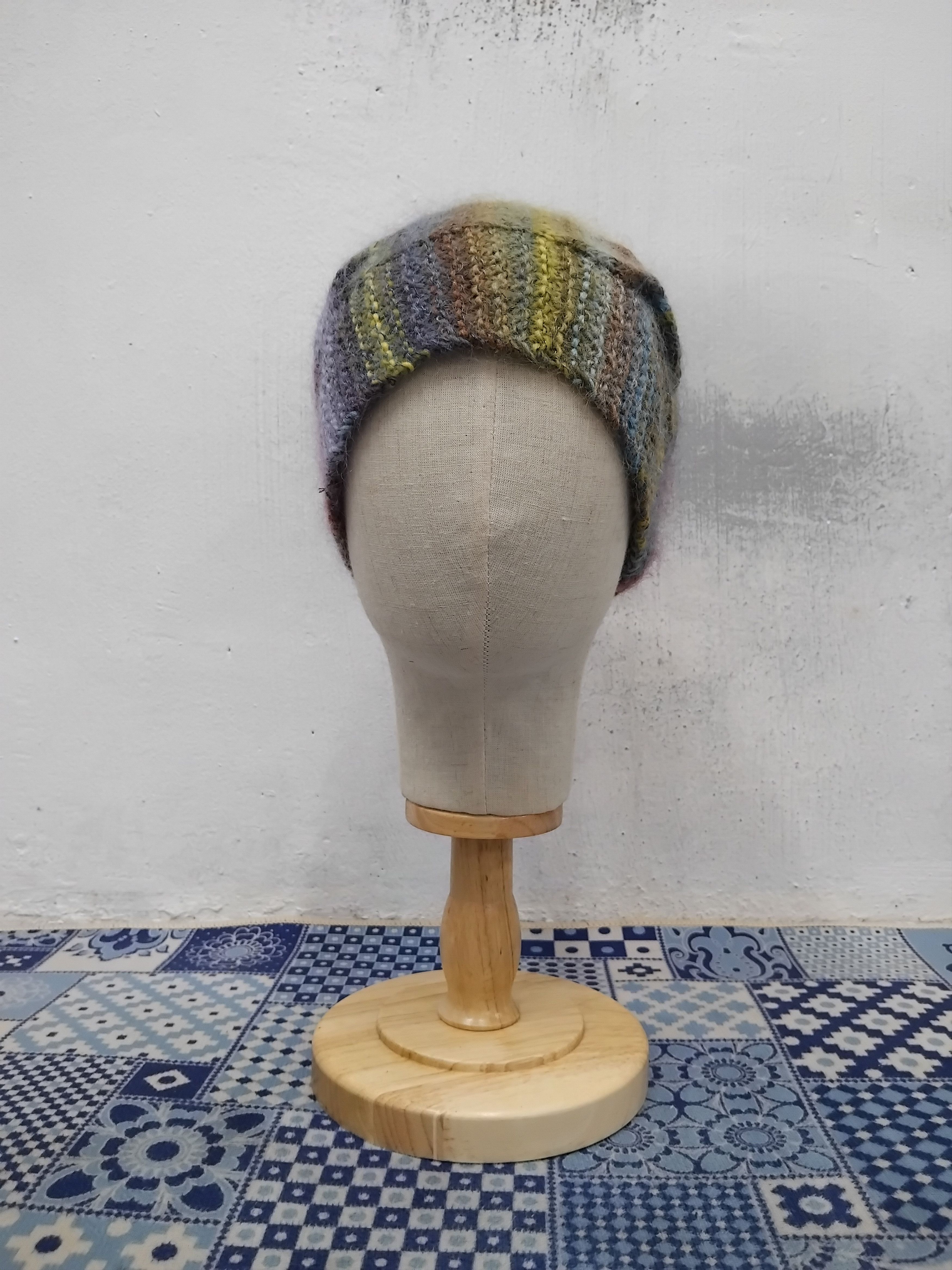 Japanese Brand 🔥Rainbow rugged style beanie Size ONE SIZE - 3 Thumbnail