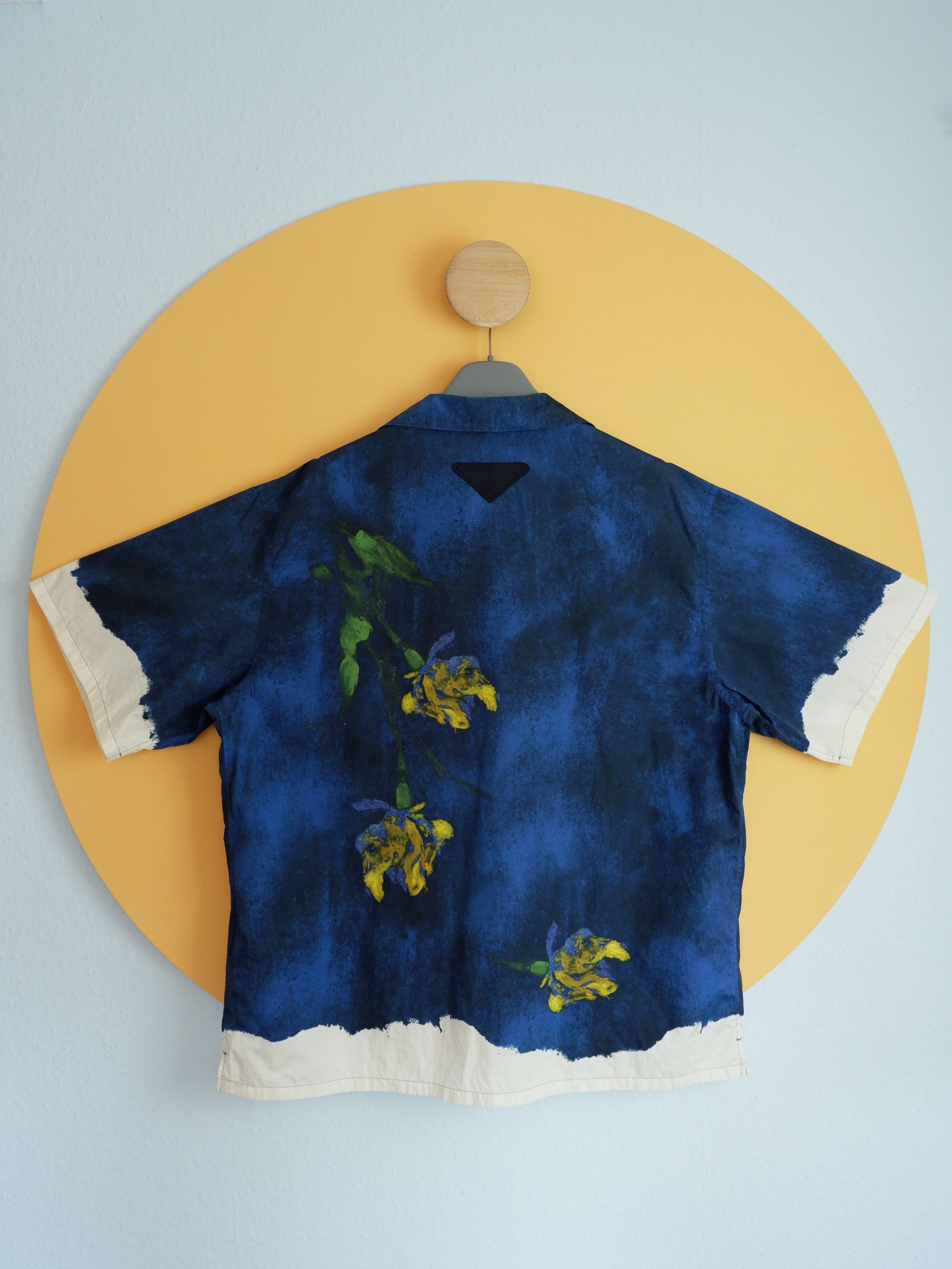 Prada Last drop! Prada hand-painted effect printed shirt SS23 Size US XL / EU 56 / 4 - 4 Thumbnail