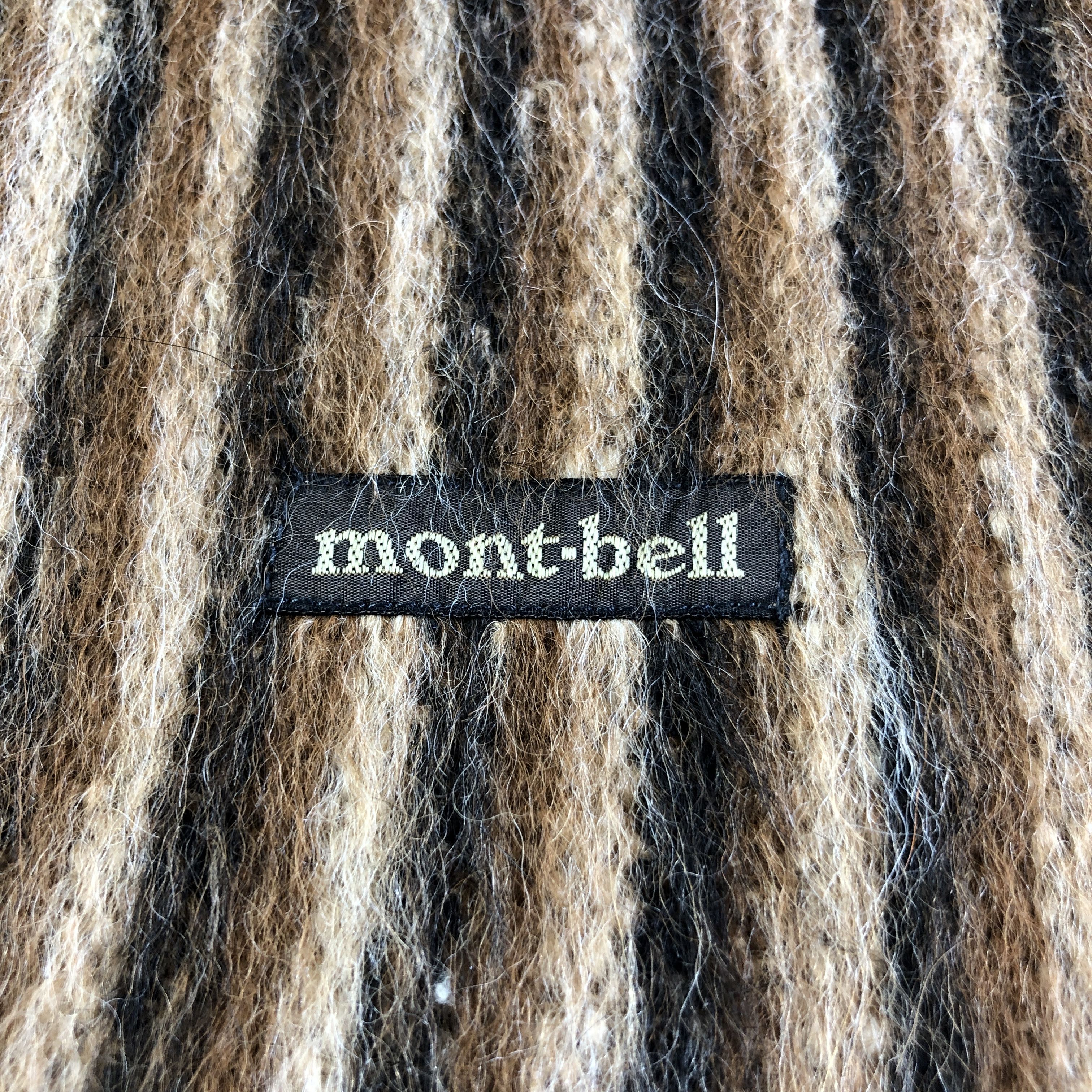 Montbell Montbell Striped Wool Scarf Muffler V2754 Size ONE SIZE - 4 Thumbnail