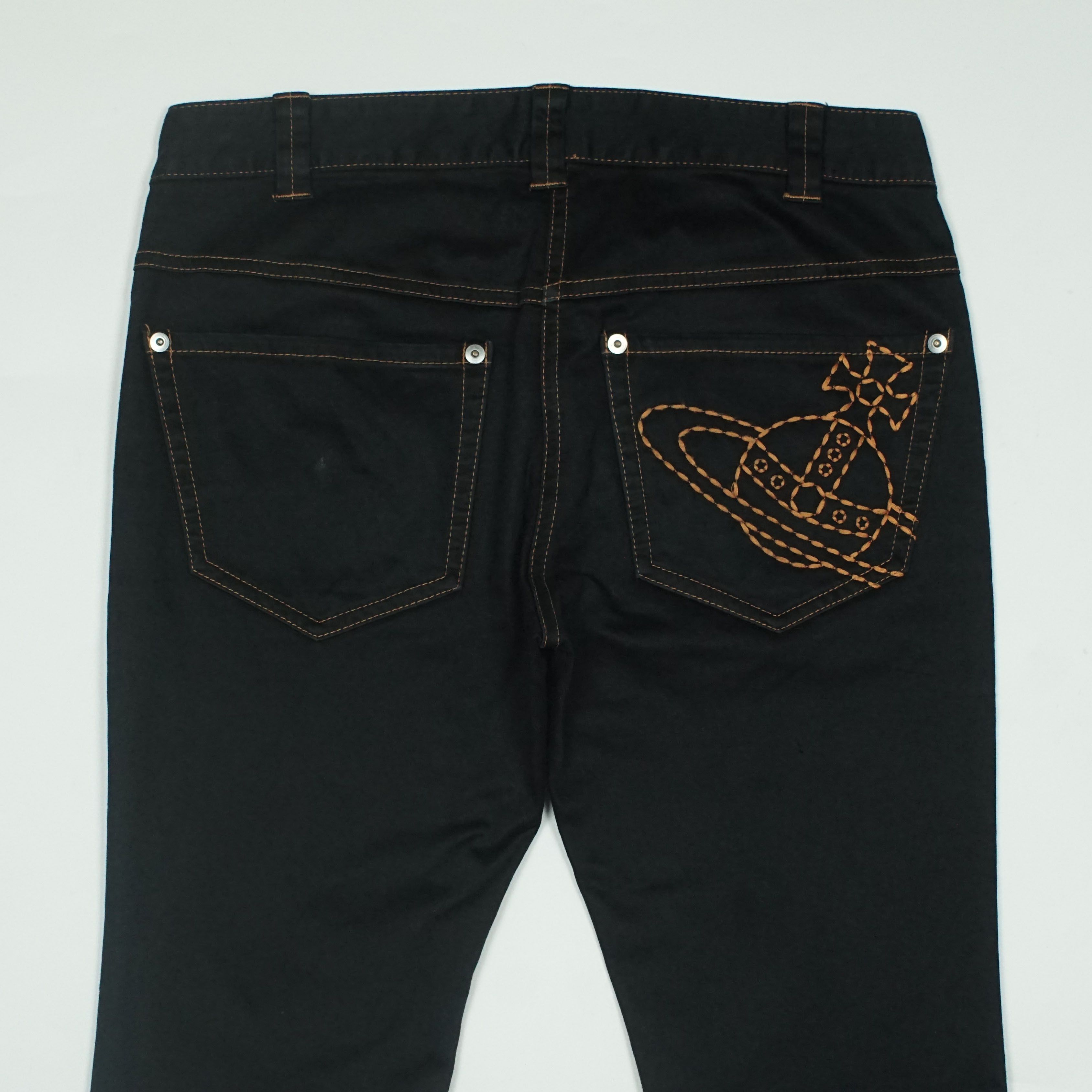 Vivienne Westwood *NoTariff Vivienne Westwood Red Label Embroidered Pants Size 29" - 2 Thumbnail