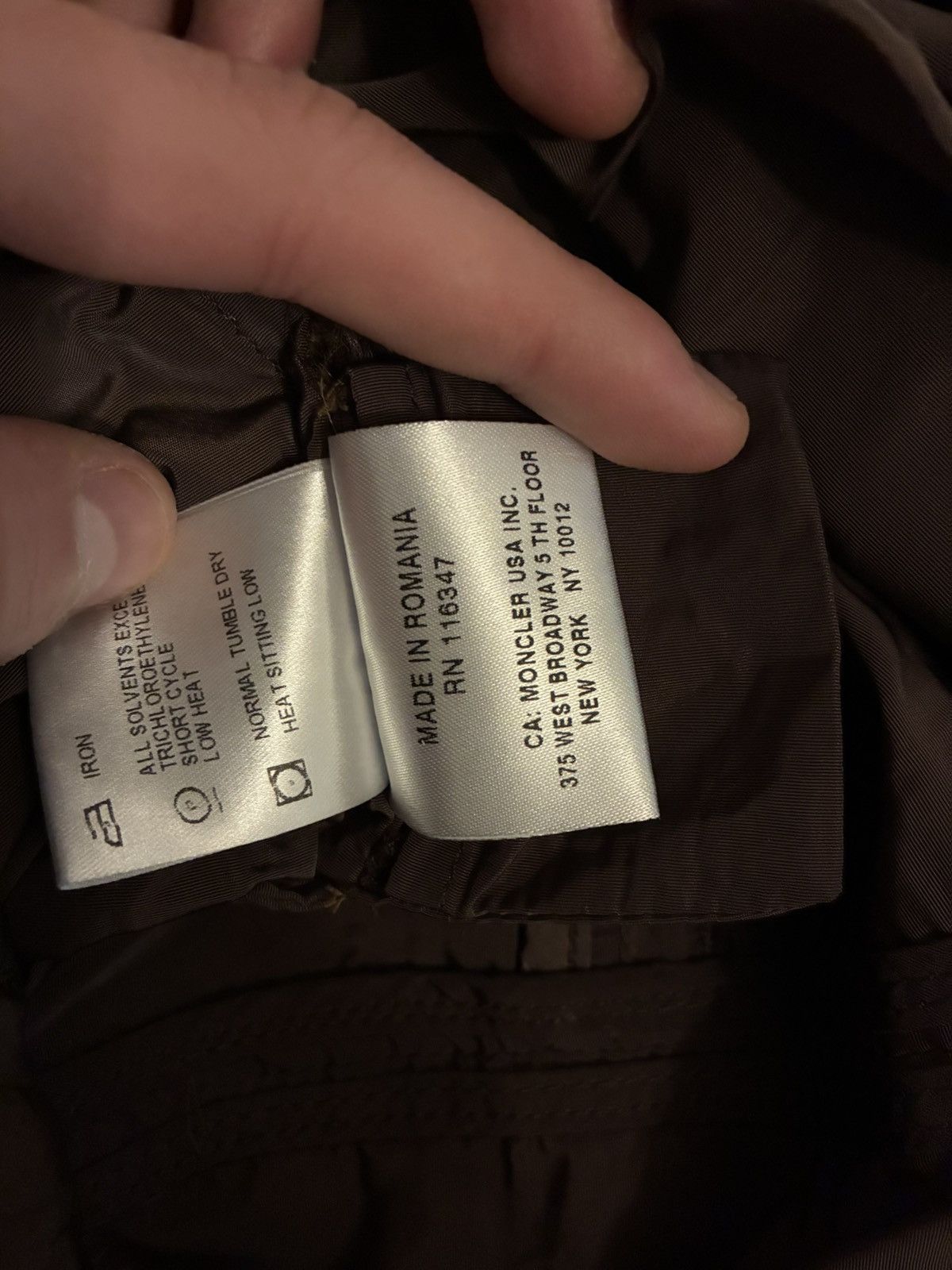 Moncler Jacket Moncler Brown L Size L / US 10 / IT 46 - 15 Thumbnail