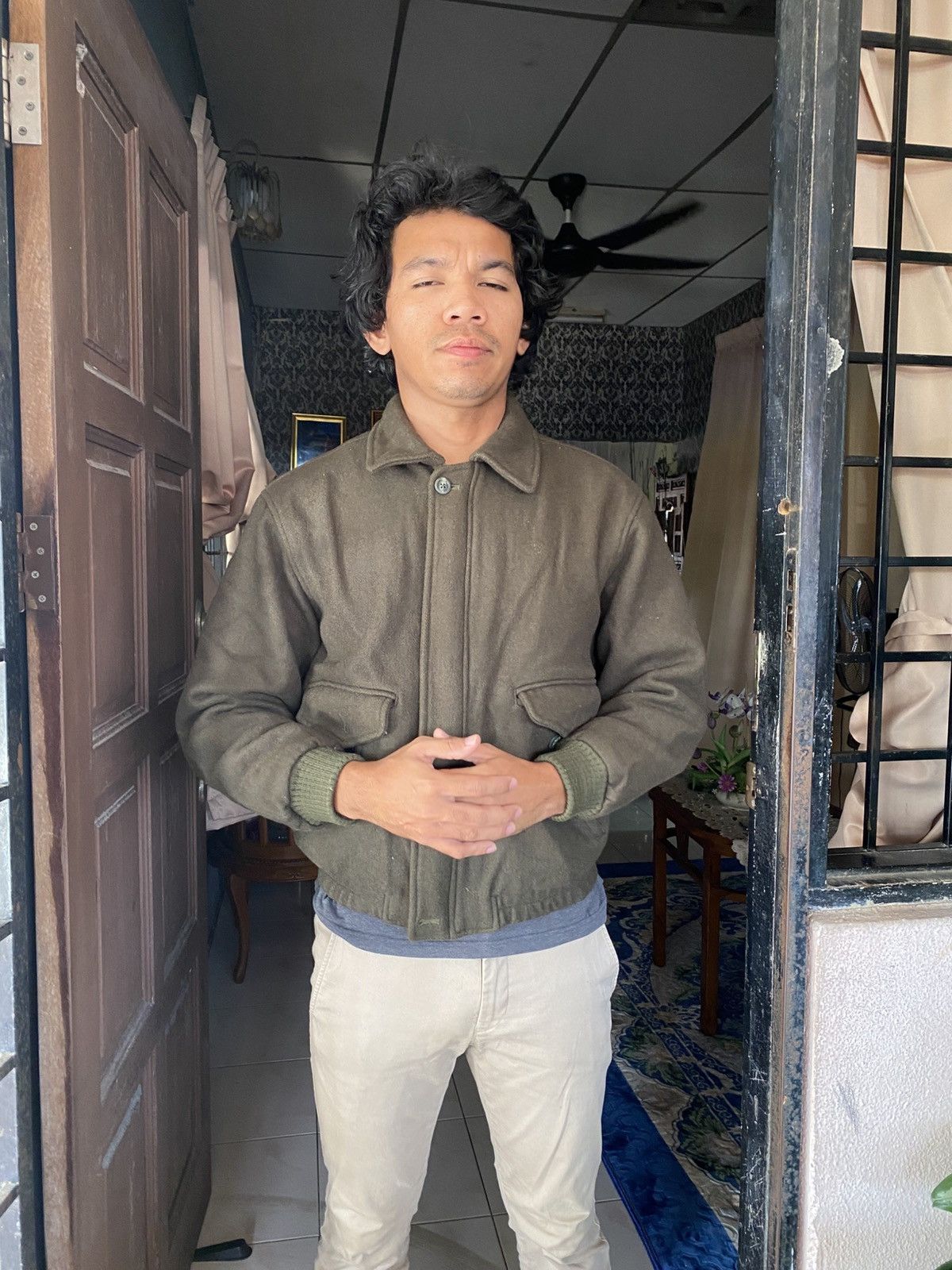 The North Face × Vintage STEAL💥OFFER ME ‼️VTG The North Face Wool Bomber Jacket Size US M / EU 48-50 / 2 - 17 Thumbnail