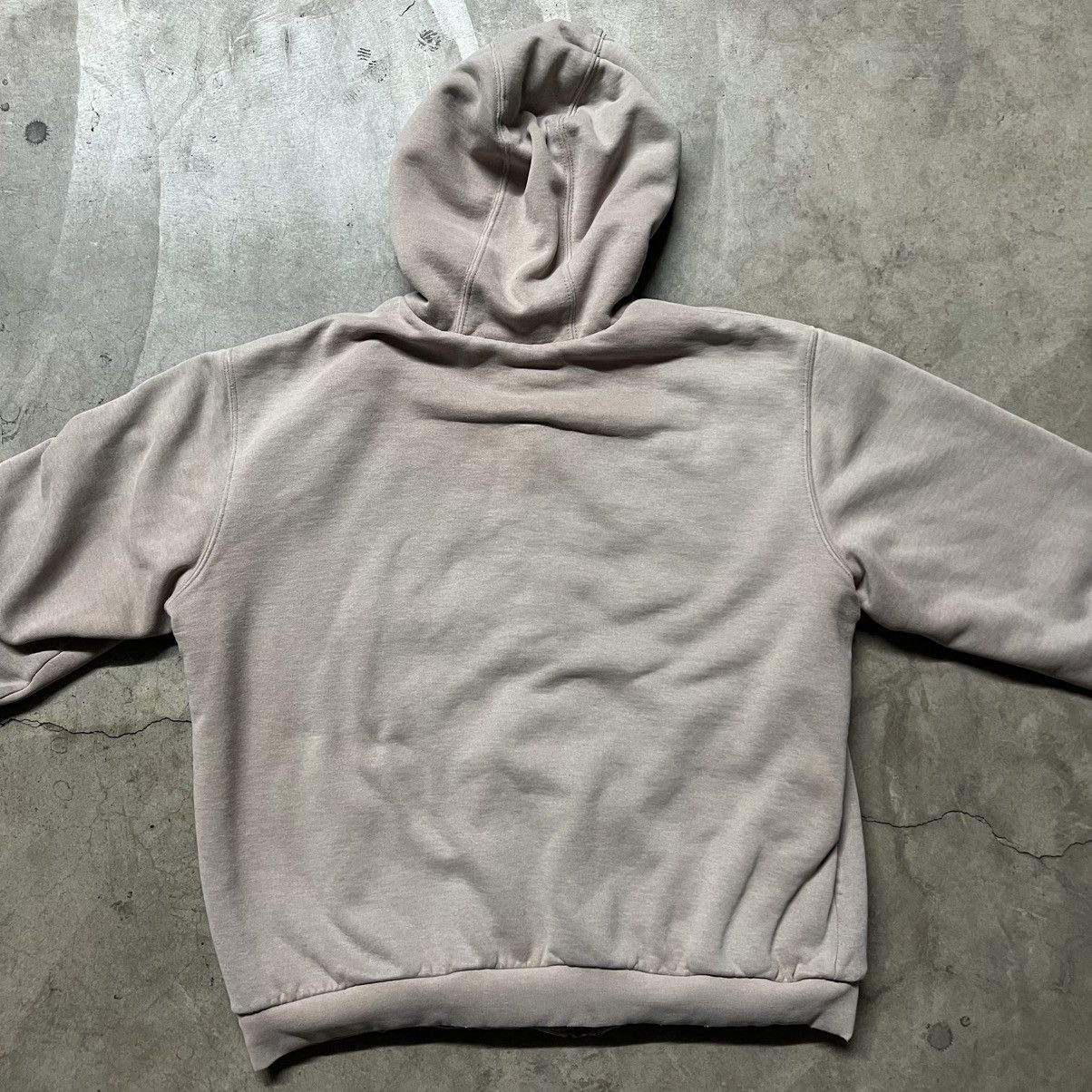 Carhartt × Carhartt Wip × Vintage Vintage Carhartt Distressed Sherpa-Lined Hoodie Sweater Size US L / EU 52-54 / 3 - 5 Thumbnail
