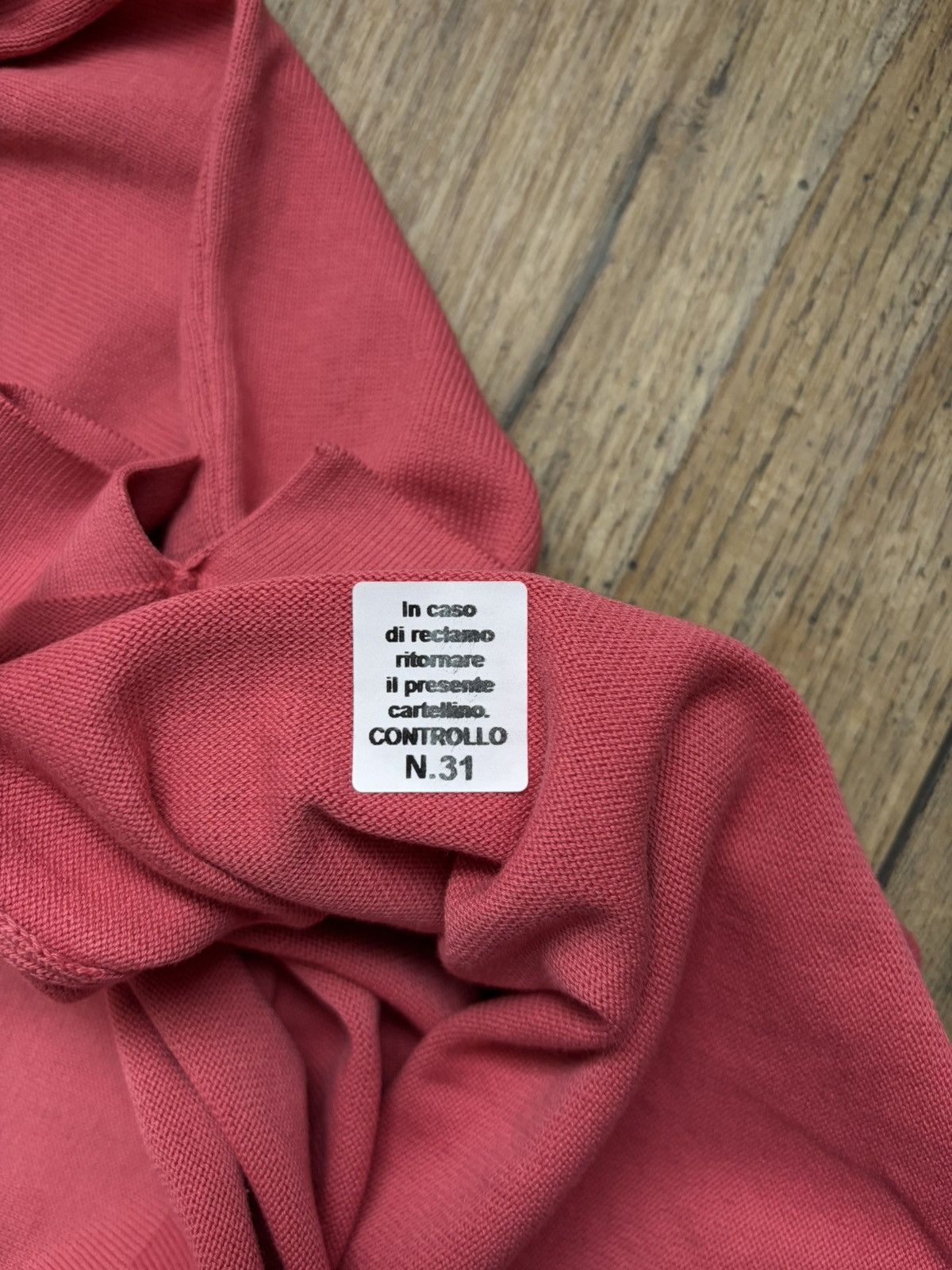 Gran Sasso Gran Sasso Pink Polo Shirt Size US L / EU 52-54 / 3 - 5 Thumbnail