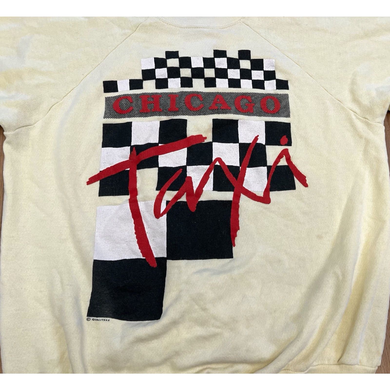 Vintage VINTAGE Chicago Taxi Cab Crewneck Sweatshirt XL USA Size US XL / EU 56 / 4 - 2 Thumbnail