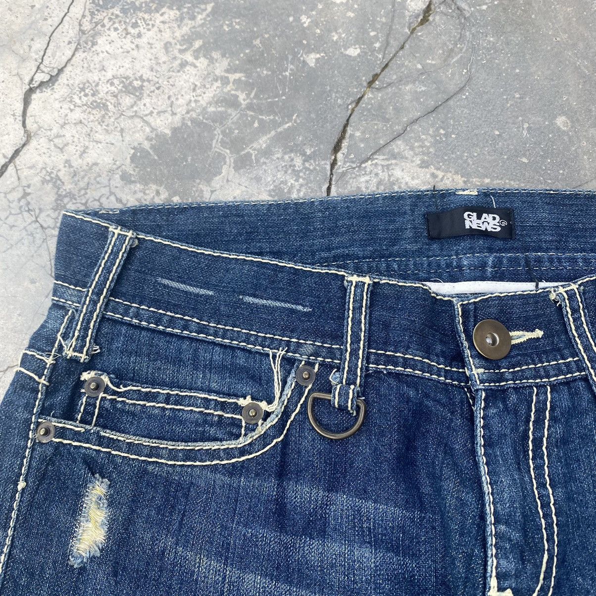 If Six Was Nine Glad News distressed flare Size US 31 - 5 Thumbnail