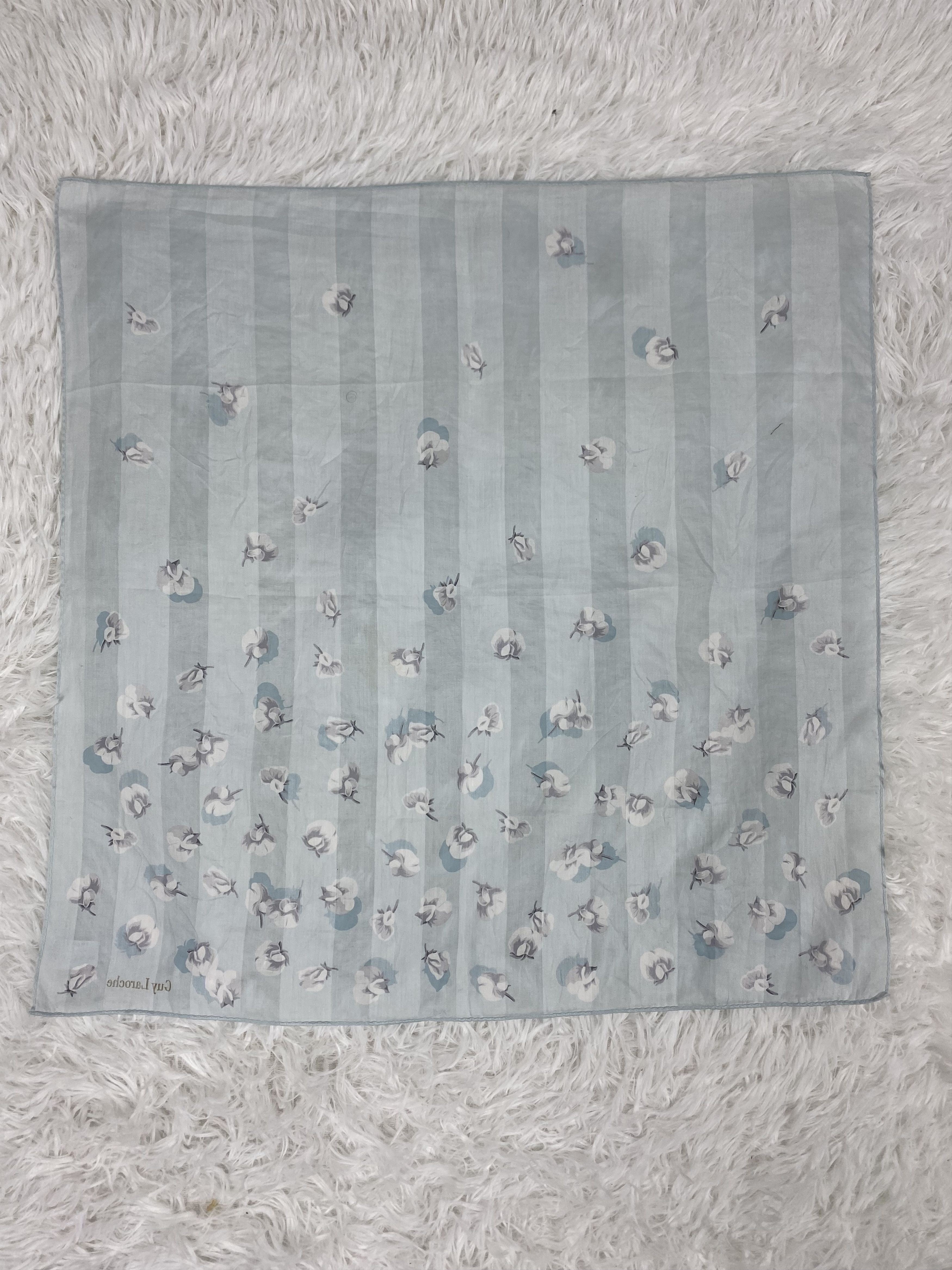 Guy Laroche × Vintage Vintage Guy Laroche Handkerchief Neckerchief PH0975 Size ONE SIZE - 4 Thumbnail