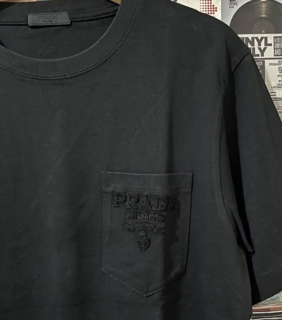 Prada Prada Milano Pocket Tee Size US M / EU 48-50 / 2 - 4 Thumbnail