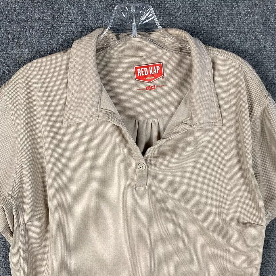 Other Red Kap Polo Shirt Women's XL Short Sleeve 100% Polyester Size XL / US 12-14 / IT 48-50 - 2 Thumbnail