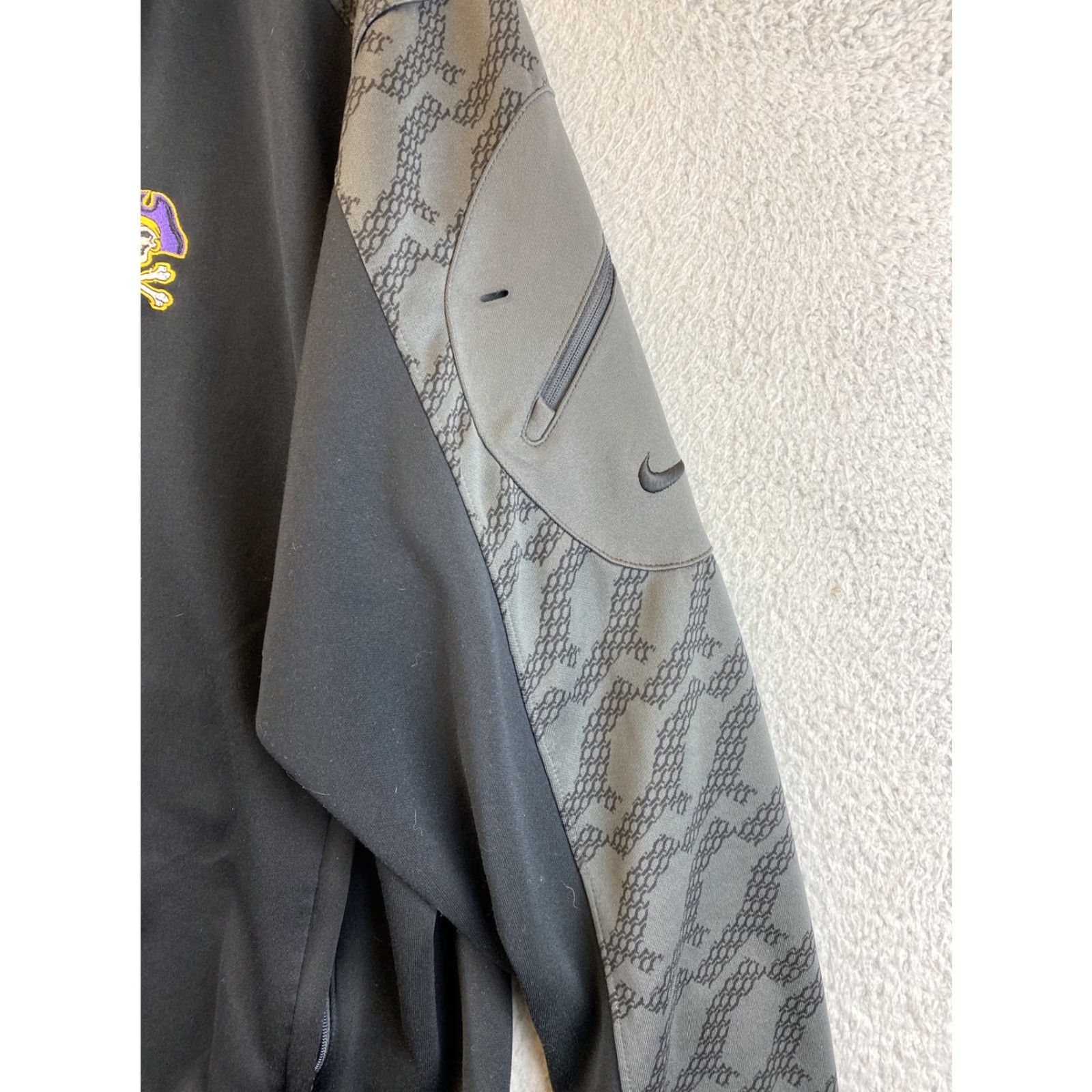 Nike Nike Sweater Adult XL Black Golf DriFit Pullover Zip Sweatshirt Mens Size US XL / EU 56 / 4 - 7 Thumbnail