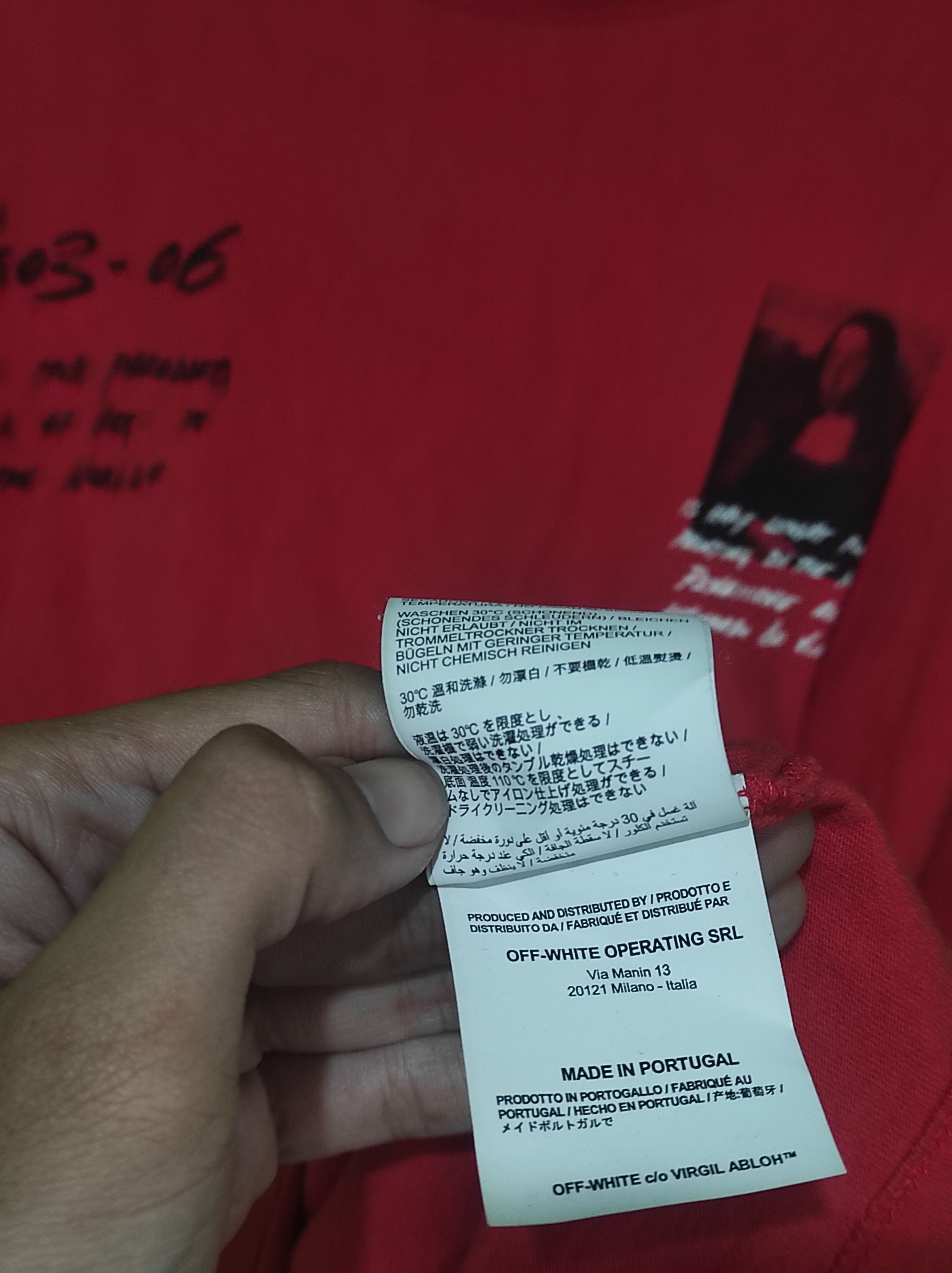 Off-White × Virgil Abloh Virgil Abloh Offwhite Monalisa Oversized Shirt Size US XL / EU 56 / 4 - 4 Thumbnail
