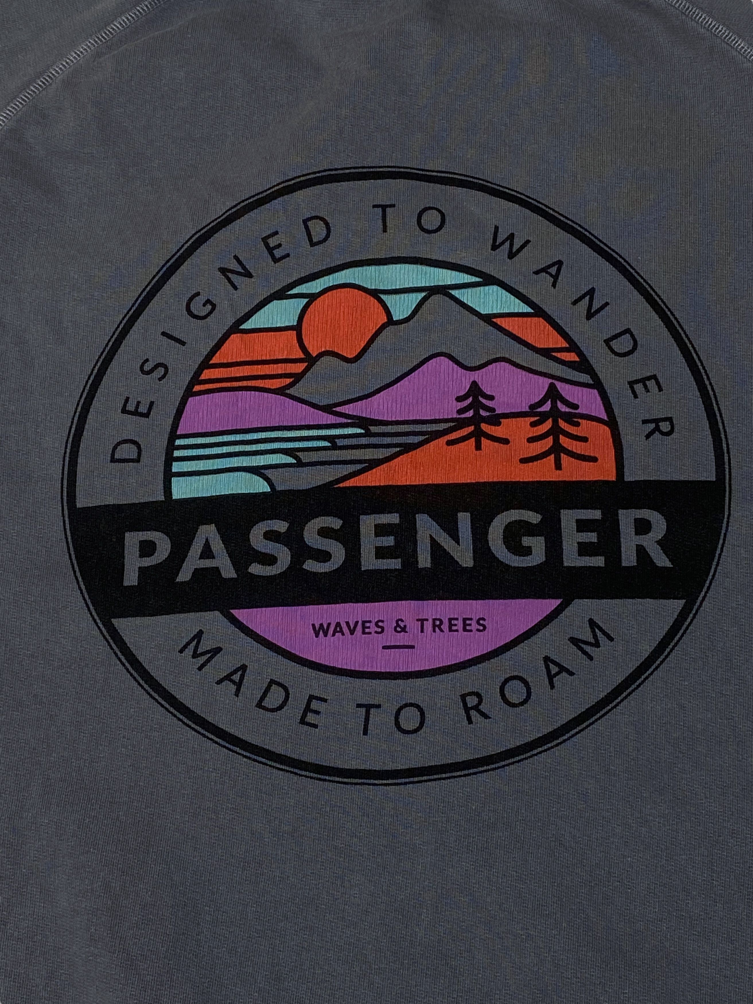 Other Vintage PASSENGER Faded Grey Big Logo Sweatshirt M658 Size US M / EU 48-50 / 2 - 12 Thumbnail