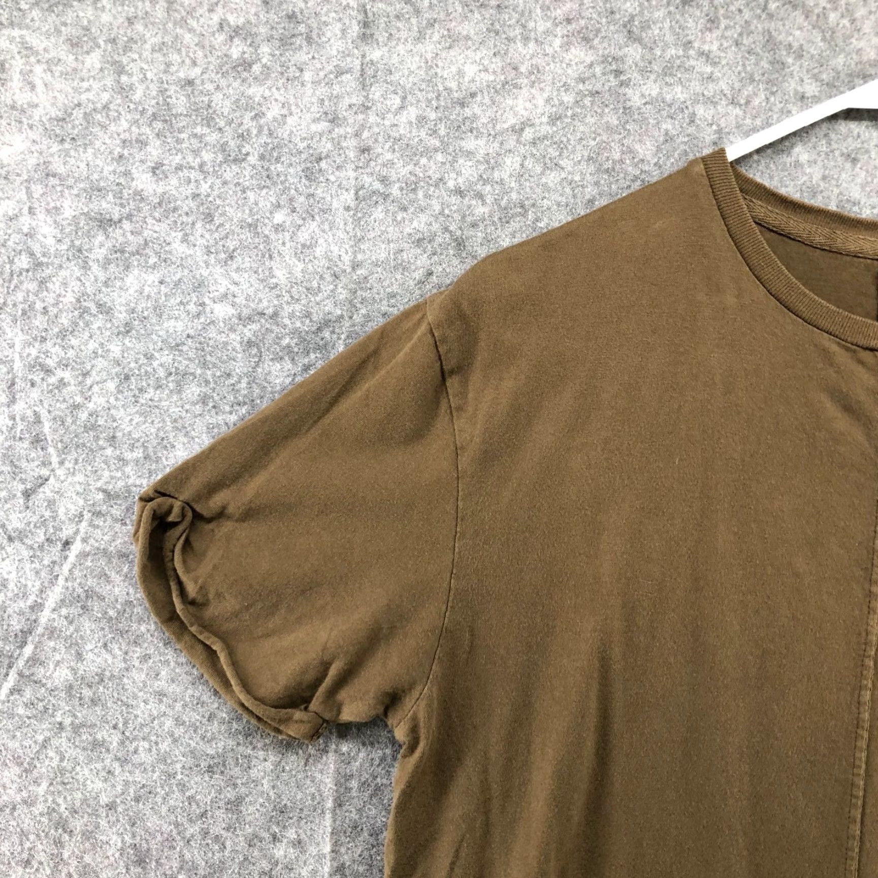 Urban Outfitters Urban Outfitters Modern Fit Shirt Mens XS Exposed Seam Brown Short Sleeve Size US XS / EU 42 / 0 - 5 Thumbnail
