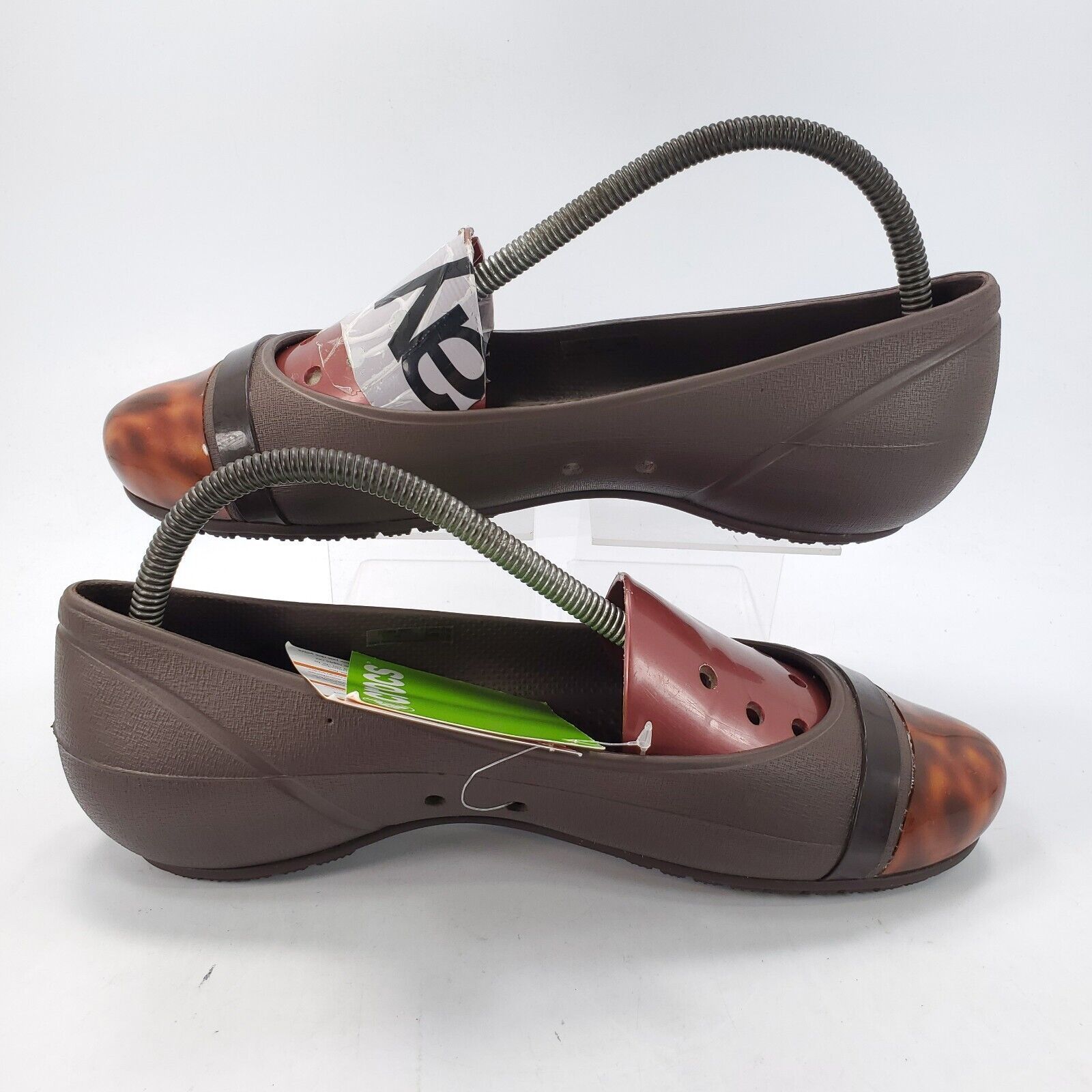 Crocs Crocs Round Toe Rubber Comfort Ballet Flat Womens Size 8 Size US 8 / IT 38 - 5 Thumbnail