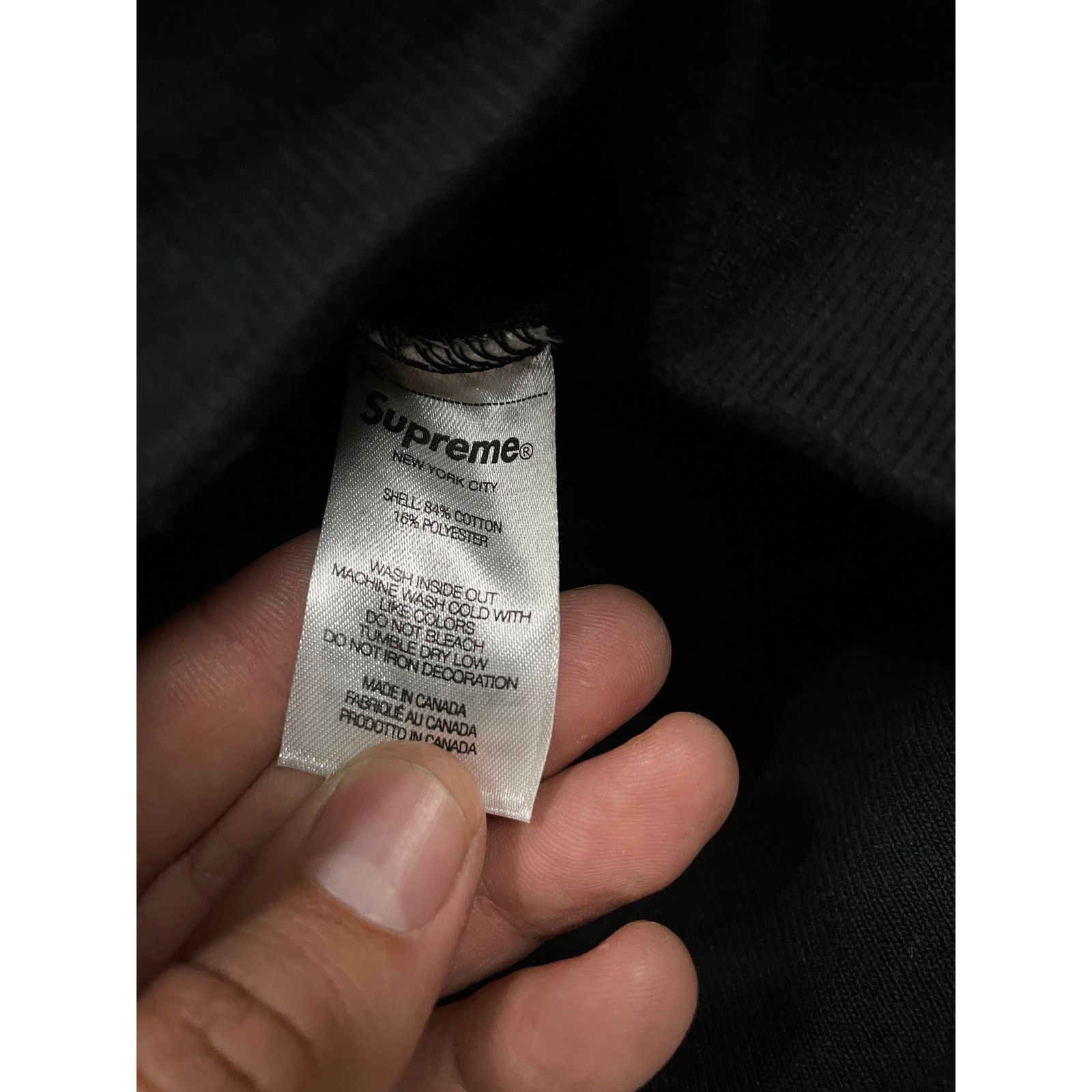 Supreme Supreme Hoodie Black Bling XL New Size US XL / EU 56 / 4 - 4 Thumbnail