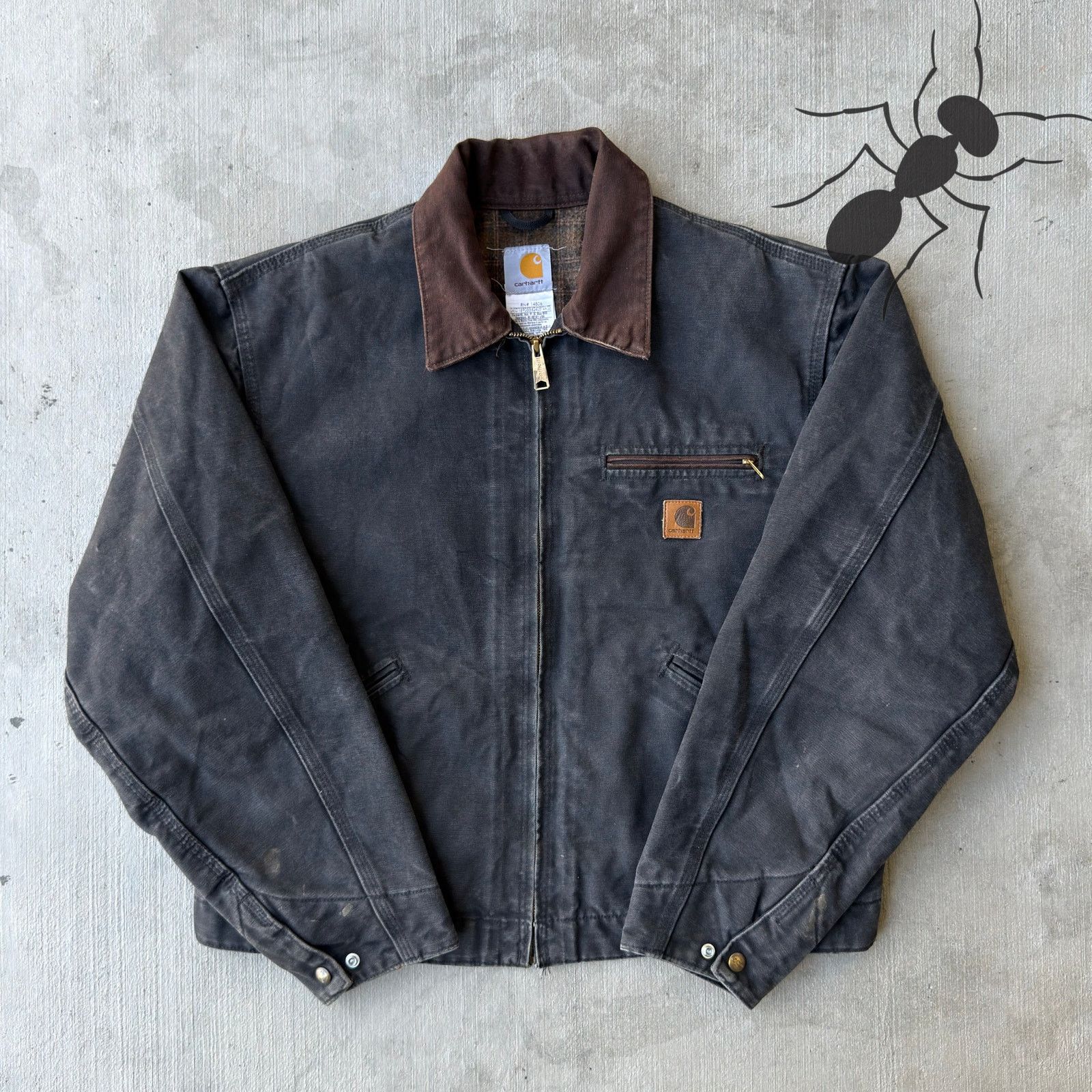 Carhartt J97 black Detroit work wear jacket
