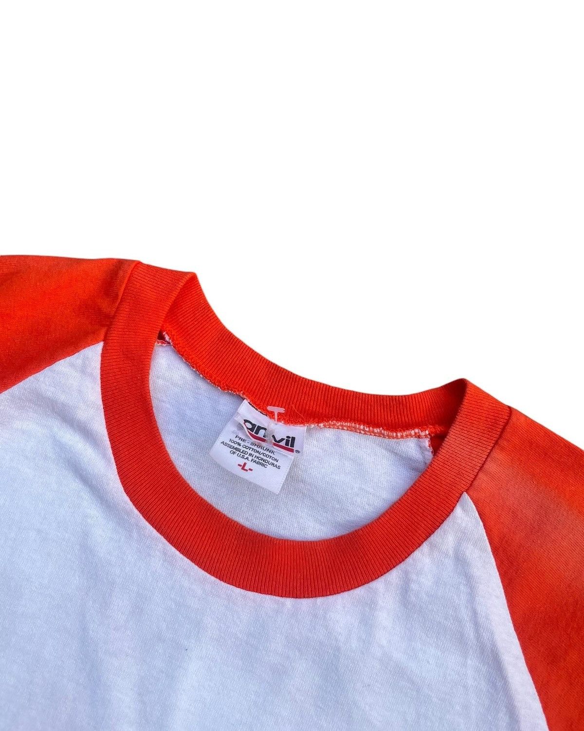 Anvil × Vintage Vintage Plain Anvil Raglan Size US L / EU 52-54 / 3 - 6 Thumbnail