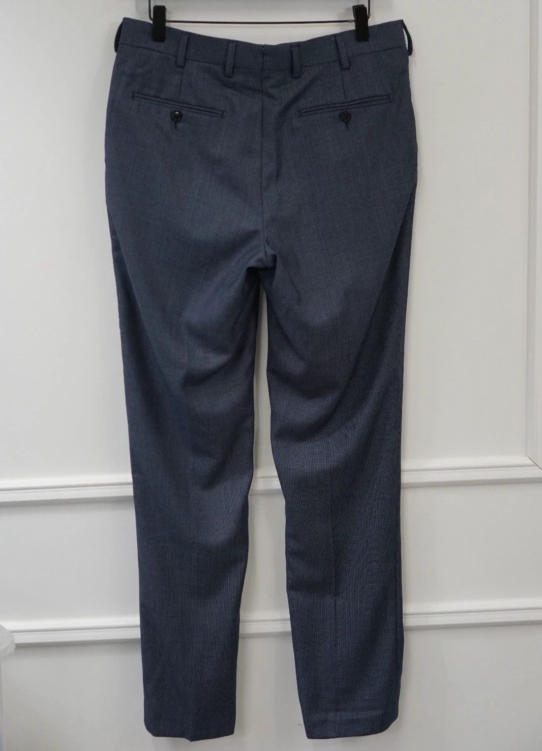 Suitsupply Men Suitsupply Pants Navy Blue Wool Sienna Size UK/US36 Size 36R - 2 Thumbnail