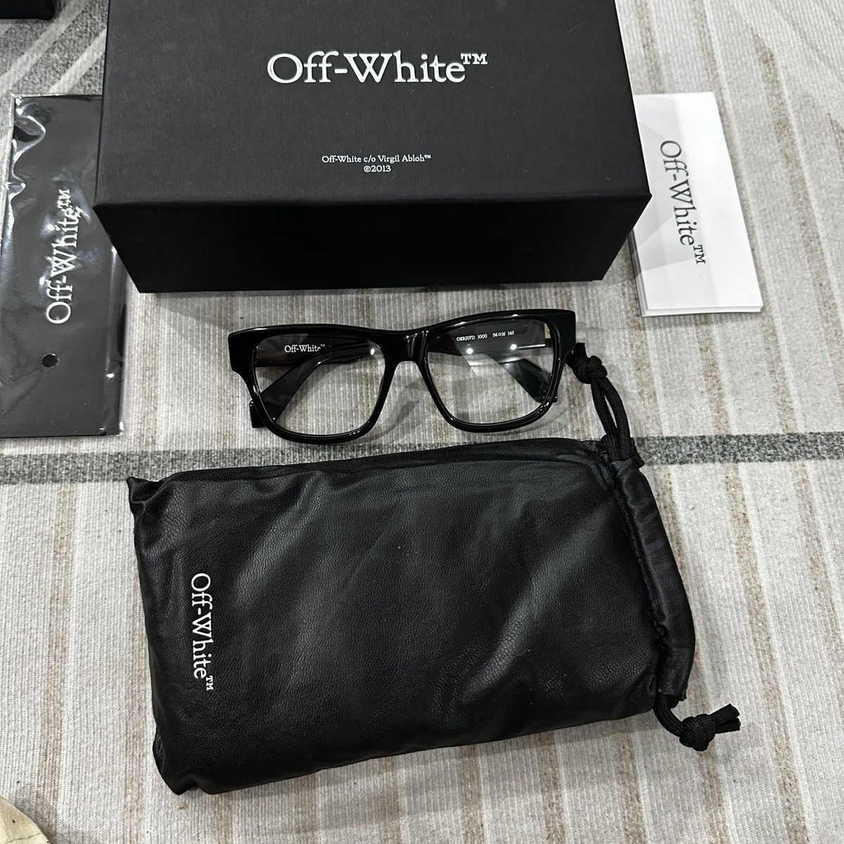 Off-White OFF-WHITE OPTICAL STYLE 7D Size ONE SIZE - 2 Thumbnail