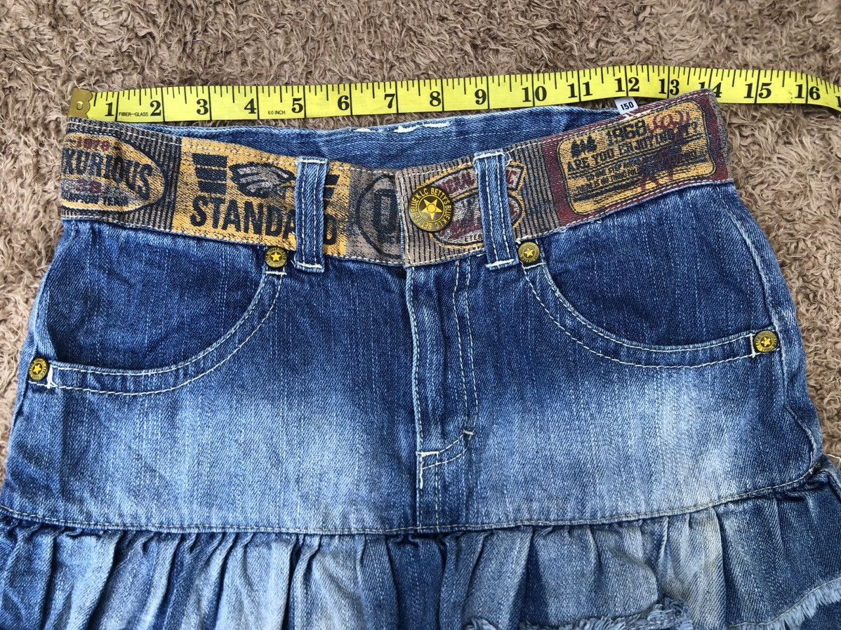 Japanese Brand Betty’s Blue K.L.C Hysteric Glamour Inspired mini Skirts Size 24" / US 00 / IT 34 - 5 Thumbnail