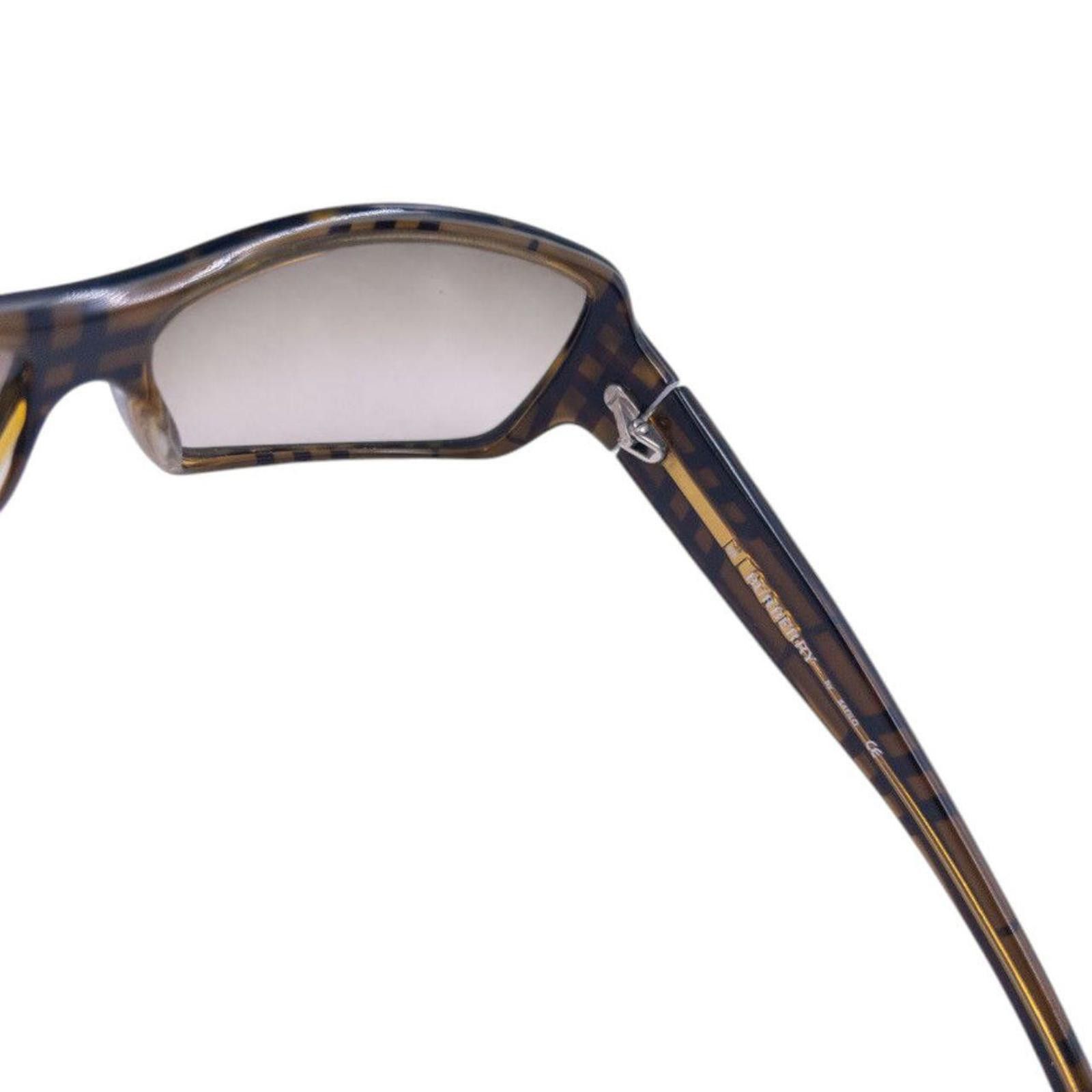 Burberry Vintage Burberry Nova Check Embossed Tortoise Sunglasses Size ONE SIZE - 5 Thumbnail