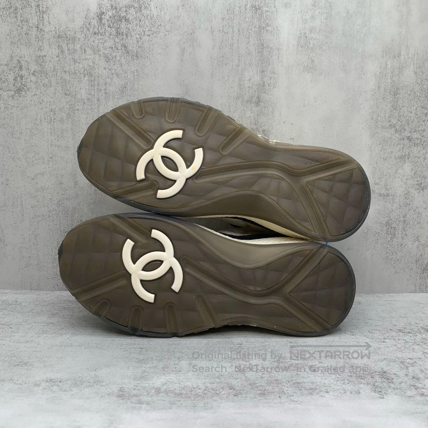 Chanel Chanel Black Yellow Sneakers Size 38. Size US 7 / IT 37 - 7 Thumbnail