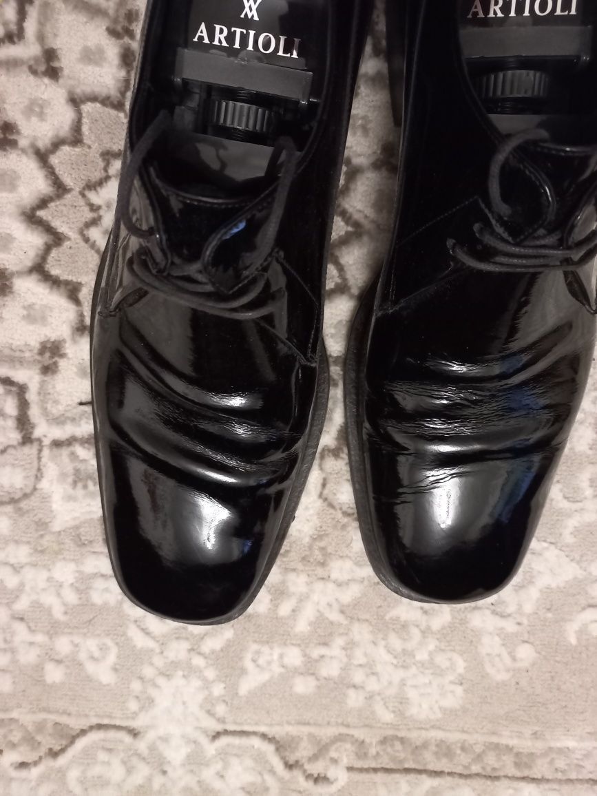 Gucci Gucci Leather Patent Shoes Size US 9 / EU 42 - 3 Thumbnail