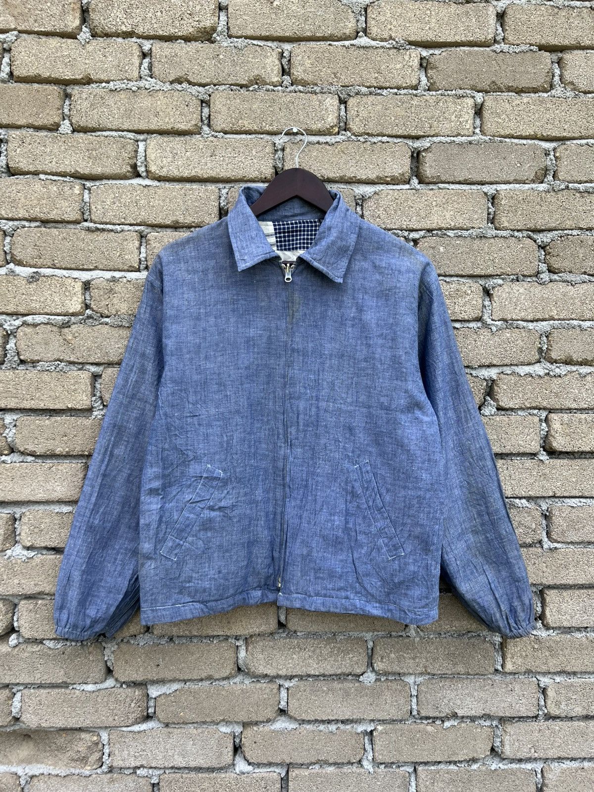 Japanese Brand Real Thing Patchwork Zipper Jacket Reversible Size US M / EU 48-50 / 2 - 6 Thumbnail