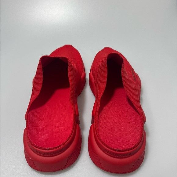 Balenciaga Balenciaga Speed Slip-On Mules Sneakers Red Men’s Size 10 Size US 10 / EU 43 - 5 Thumbnail