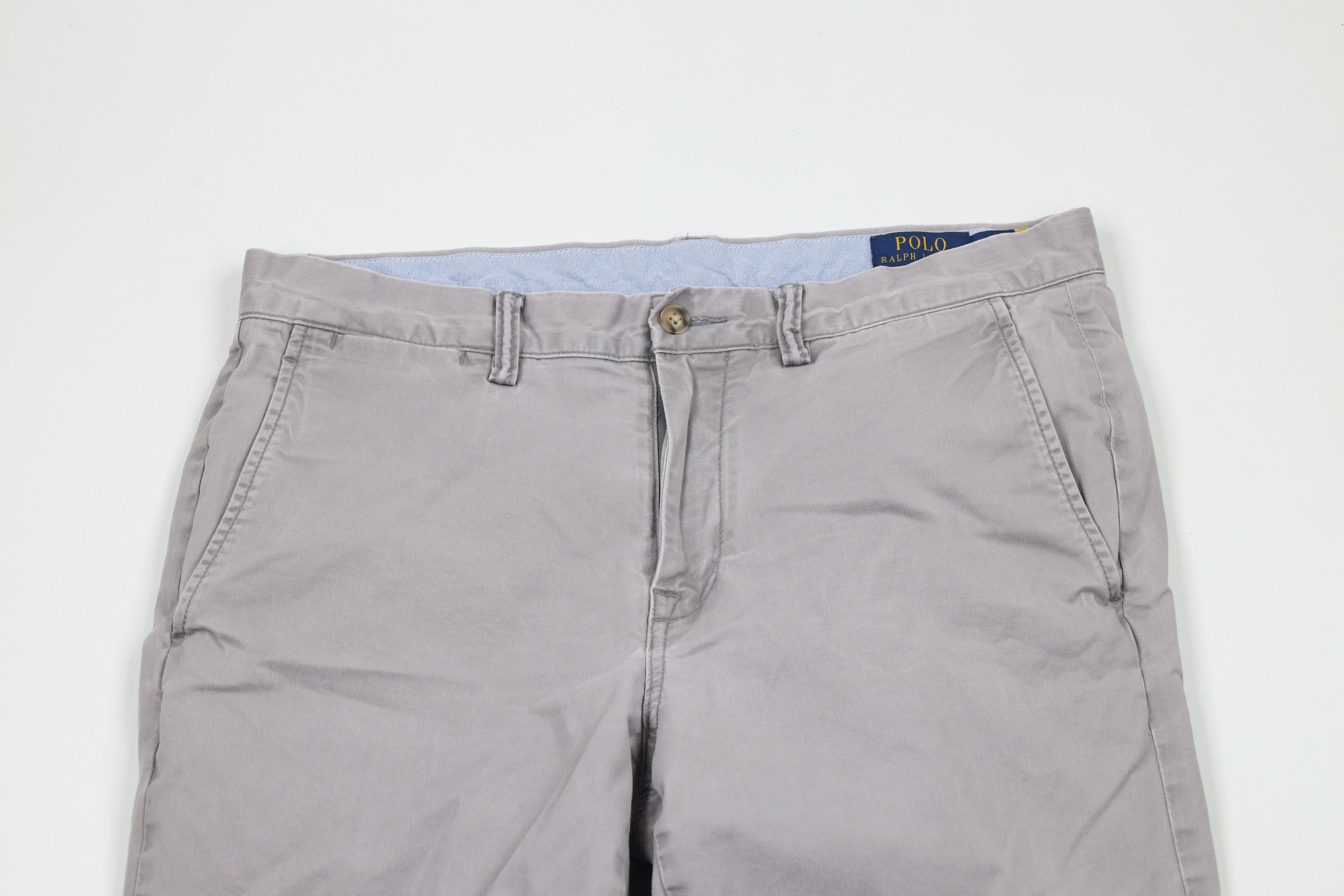 Ralph Lauren × Vintage Vintage Ralph Lauren Cotton Twill Stretch Straight Fit Pants Size US 33 - 2 Thumbnail