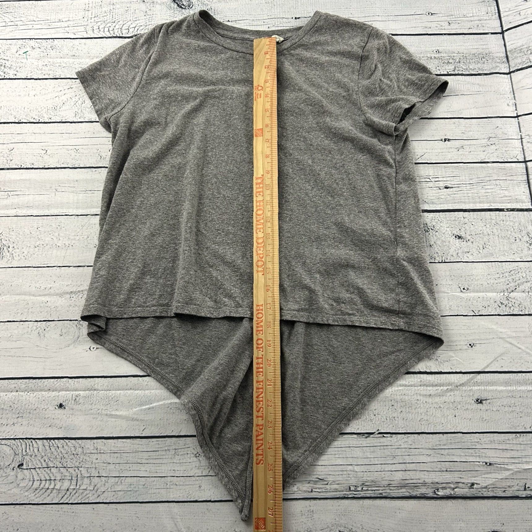 Madewell Madewell Short Sleeve Tie Back Shirt Women's Medium Gray Shirt Mens? Size M / US 6-8 / IT 42-44 - 3 Thumbnail