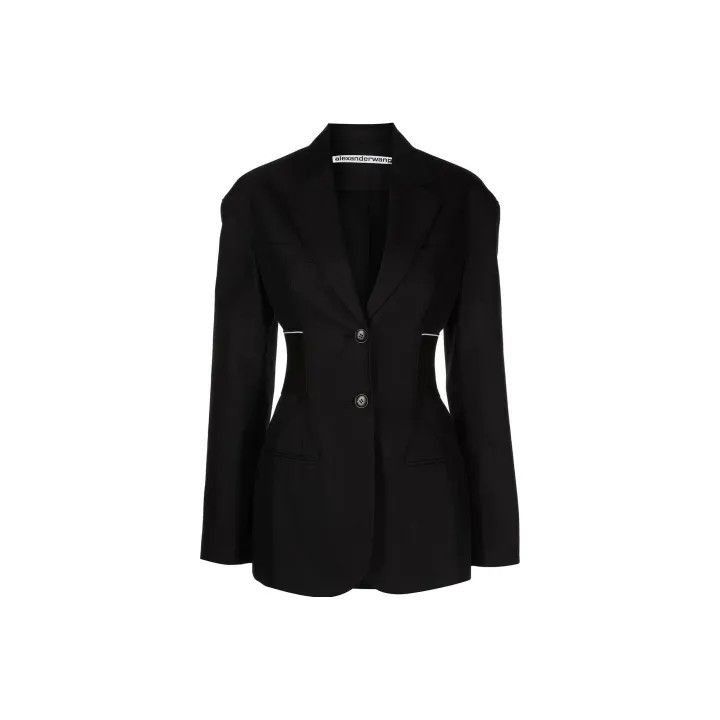 Alexander Wang Alexander Wang Black Long Sleeve Blazer - Size XXS / US 00 / IT 34 - 1 Thumbnail