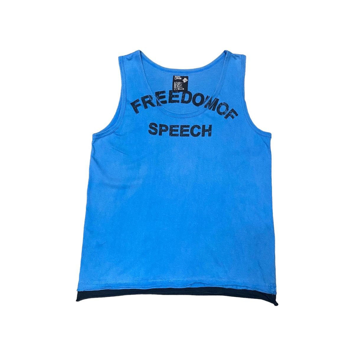 PPFM PPFM FREEDOM OF SPEECH SLEEVELESS TANK TOP SHIRT Size US L / EU 52-54 / 3 - 1 Thumbnail