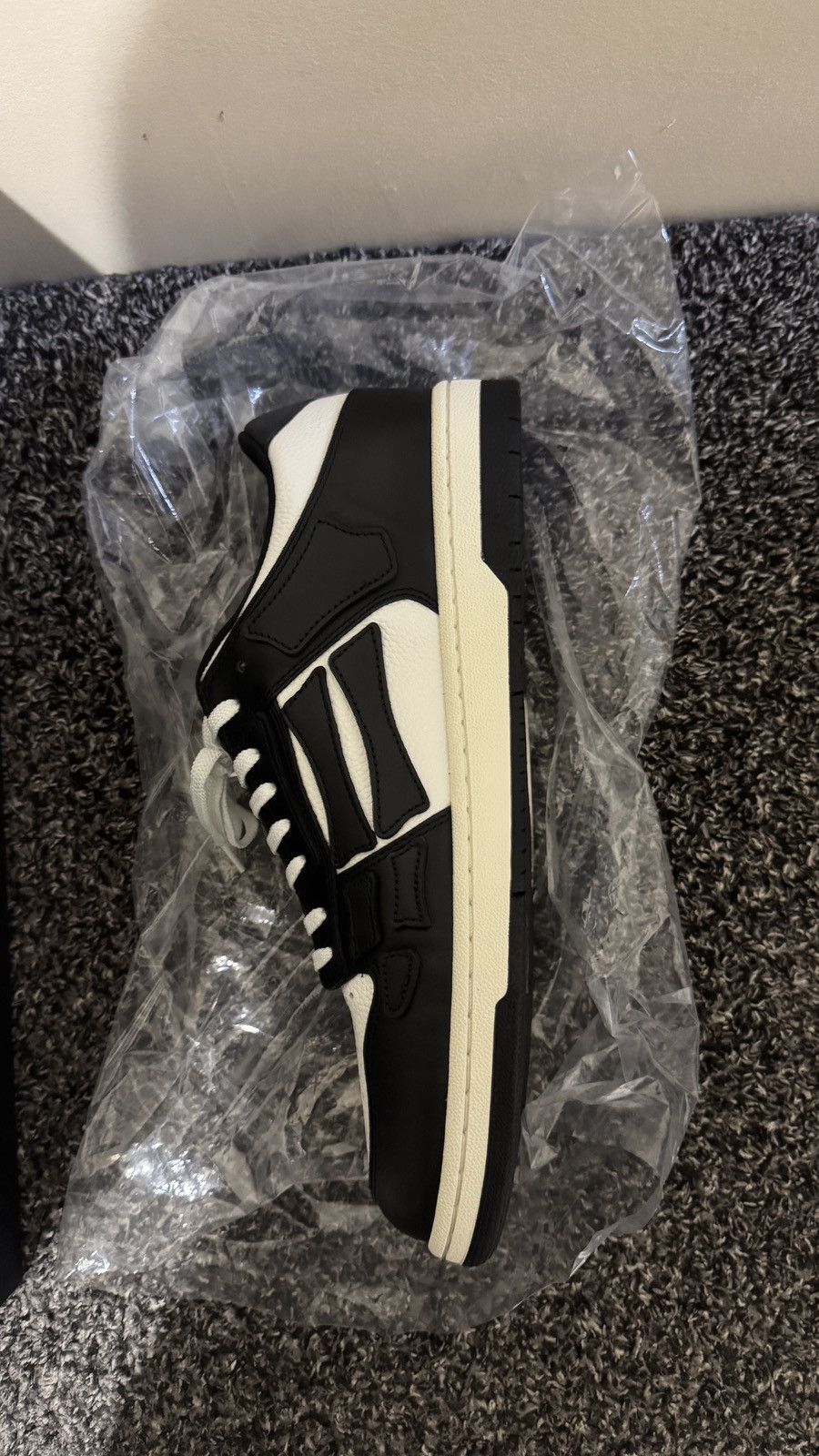 Amiri Amiri Skel Leather Low Top Size US 12.5 / EU 45-46 - 2 Thumbnail