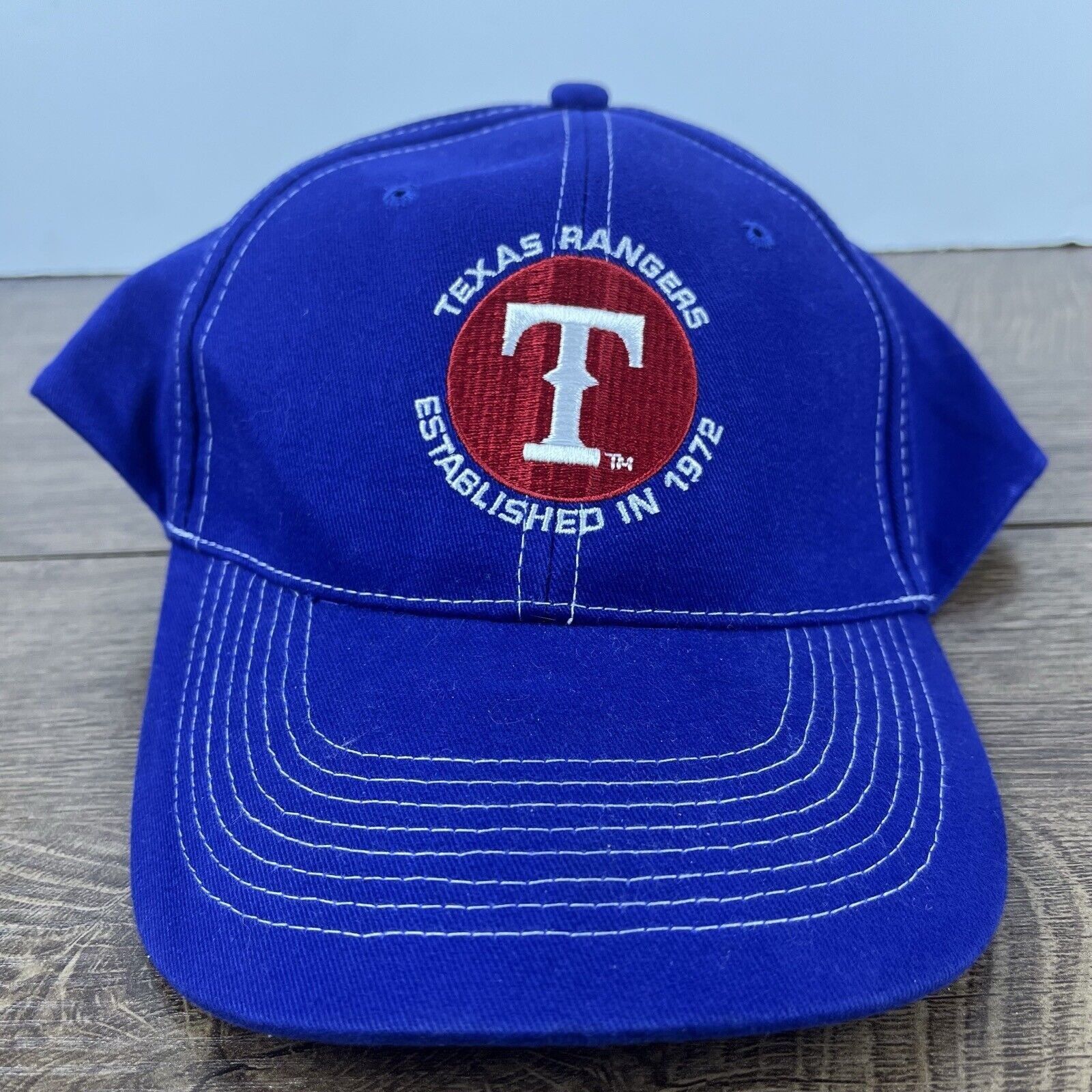 Other Texas Rangers Hat Adjustable Hat Blue Established 1972 Hat B Size ONE SIZE - 1 Thumbnail