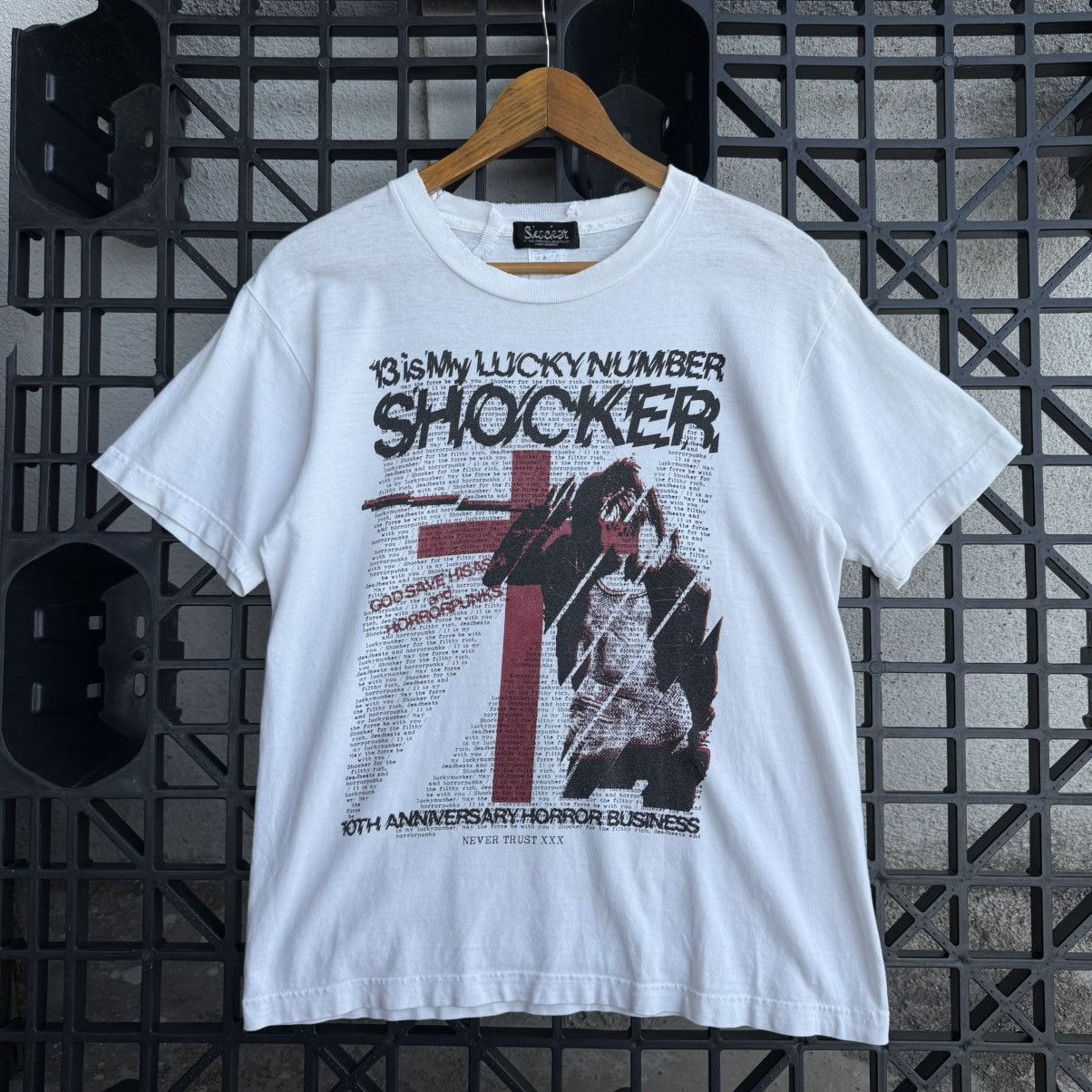 Japanese Brand Grunge Trash Distress Shocker 19th Anniversary HorrorPunk Size US S / EU 44-46 / 1 - 3 Thumbnail