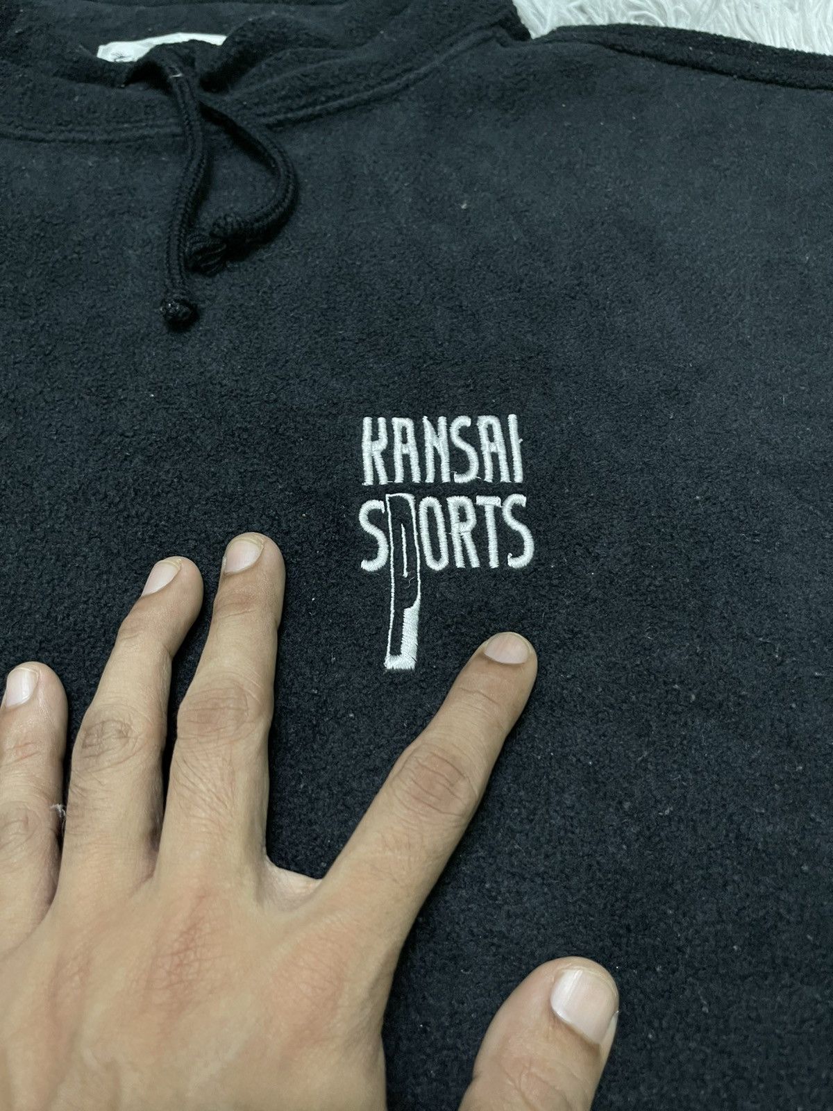 Kansai Yamamoto 90s KANSAI SPORT FLEECE EMBROIDERY LOGO RARE Size US M / EU 48-50 / 2 - 7 Thumbnail