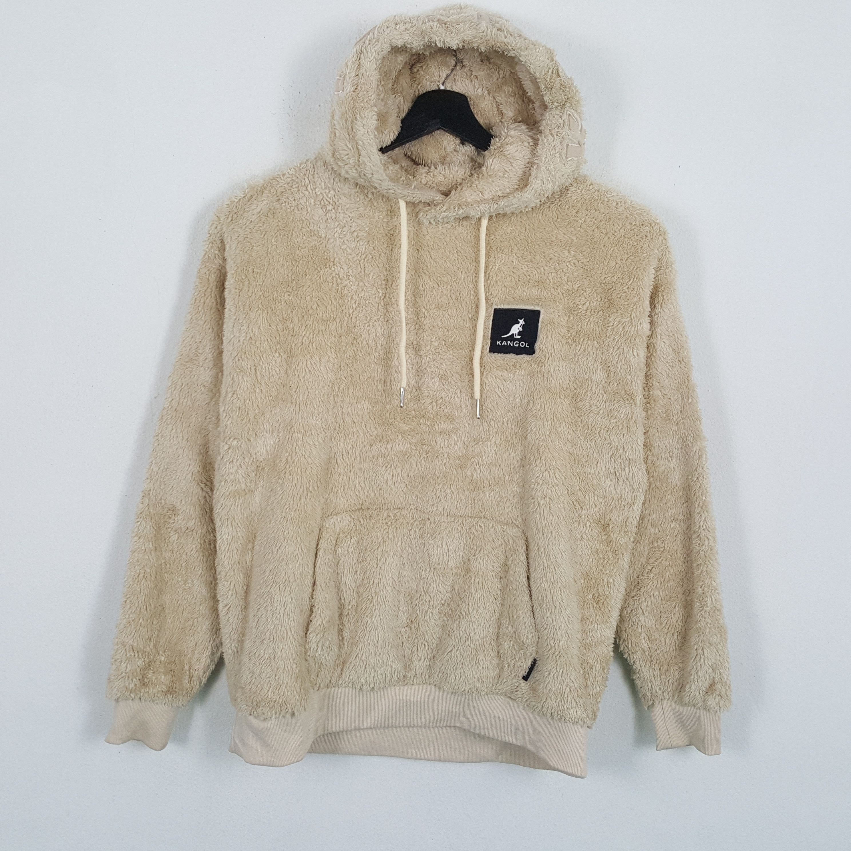 KANGOL Small Logo Streetwear Style Fleece Hoodies