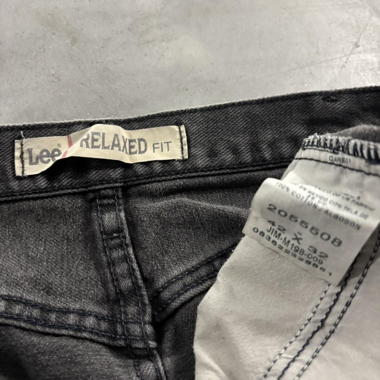 Vintage Crazy Vintage Y2K/2000s Baggy Faded Black Denim Jeans! 40x24 Size US 40 / EU 56 - 8 Thumbnail