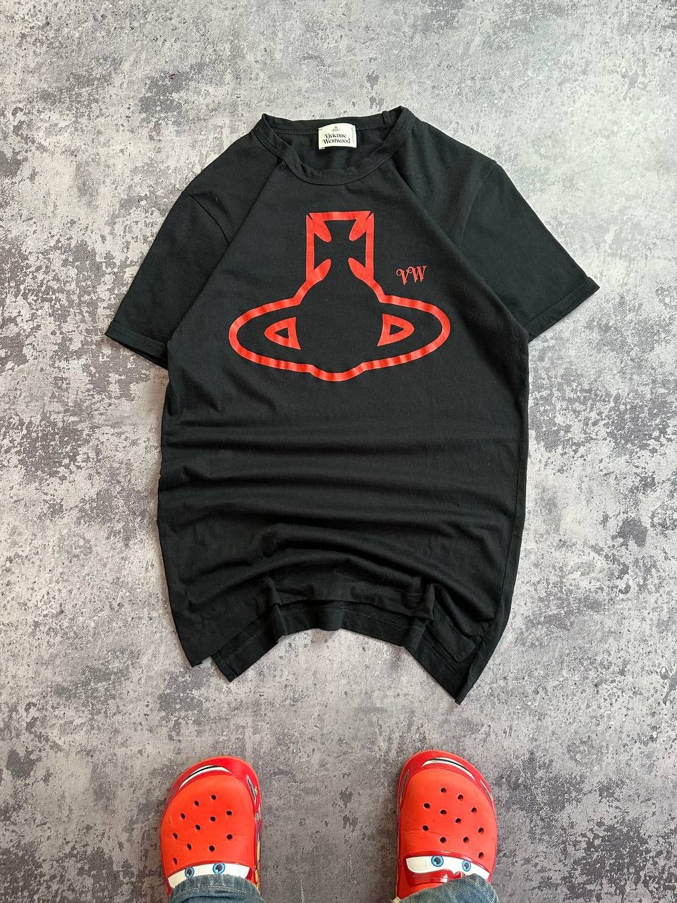 Vivienne Westwood Vivienne westwood t-shirt big logo Size US M / EU 48-50 / 2 - 1 Thumbnail