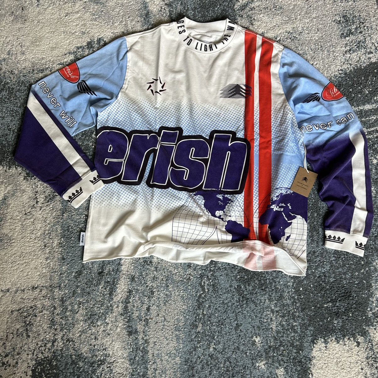 Jiberish COTTON MiDWEiGHT MX MOTOCROSS DiRTBiKE DENVER COLORADO USA Size US L / EU 52-54 / 3 - 10 Thumbnail