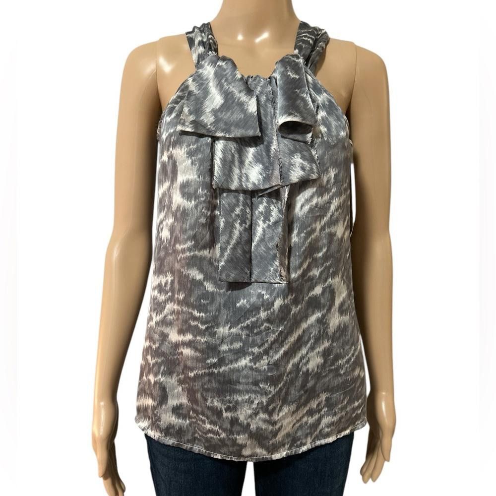 Vintage Stylish Gray Women's Top Size S / US 4 / IT 40 - 2 Thumbnail