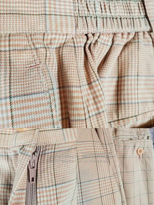 Dior Dior Pink Cotton Plaid Logo Leisure Pants . Size 23" - 7 Thumbnail