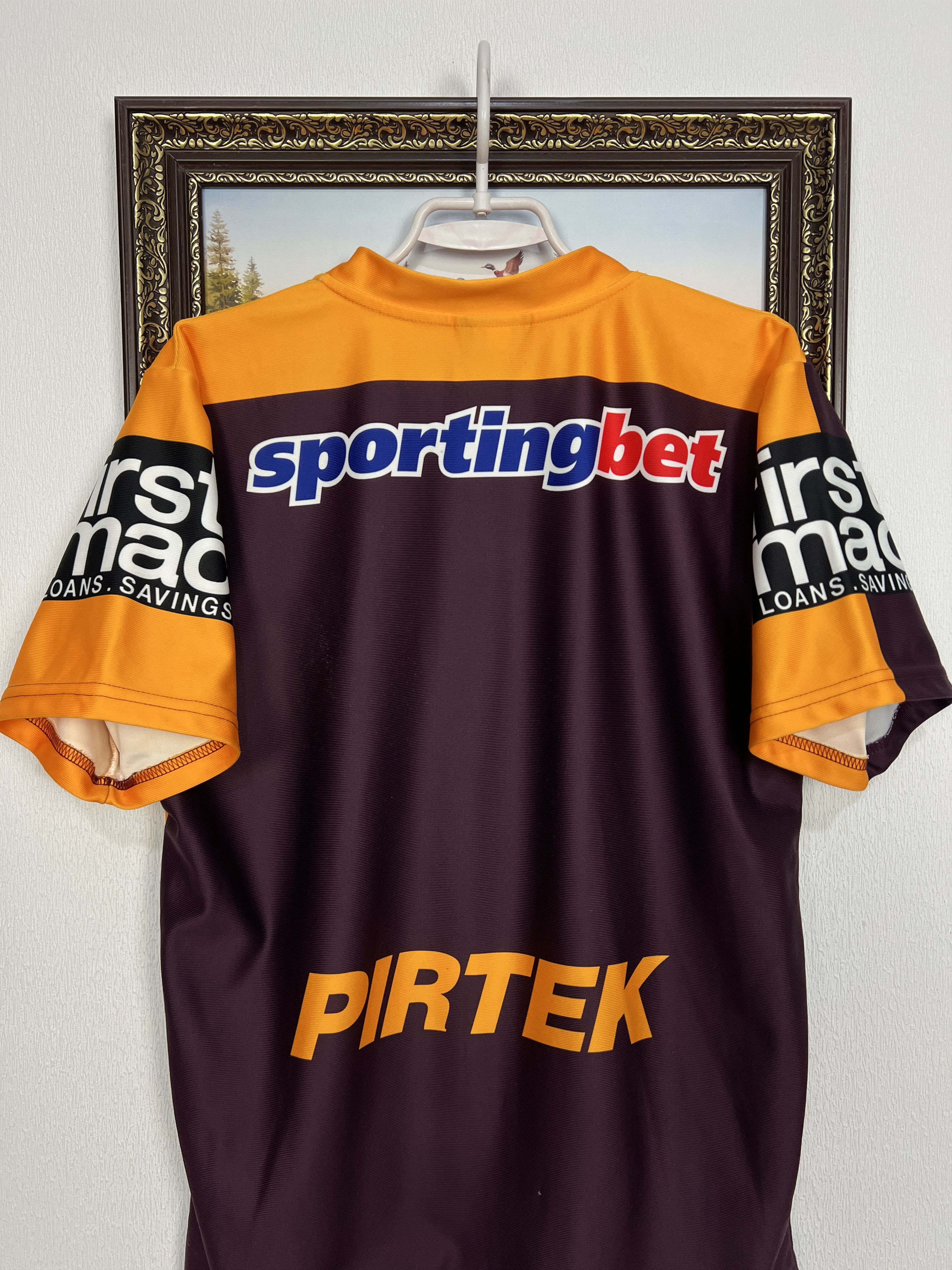 Nike Broncos Brisbane Rugby Home 2004 Shirt Jersey NRL Rare Size US M / EU 48-50 / 2 - 9 Thumbnail