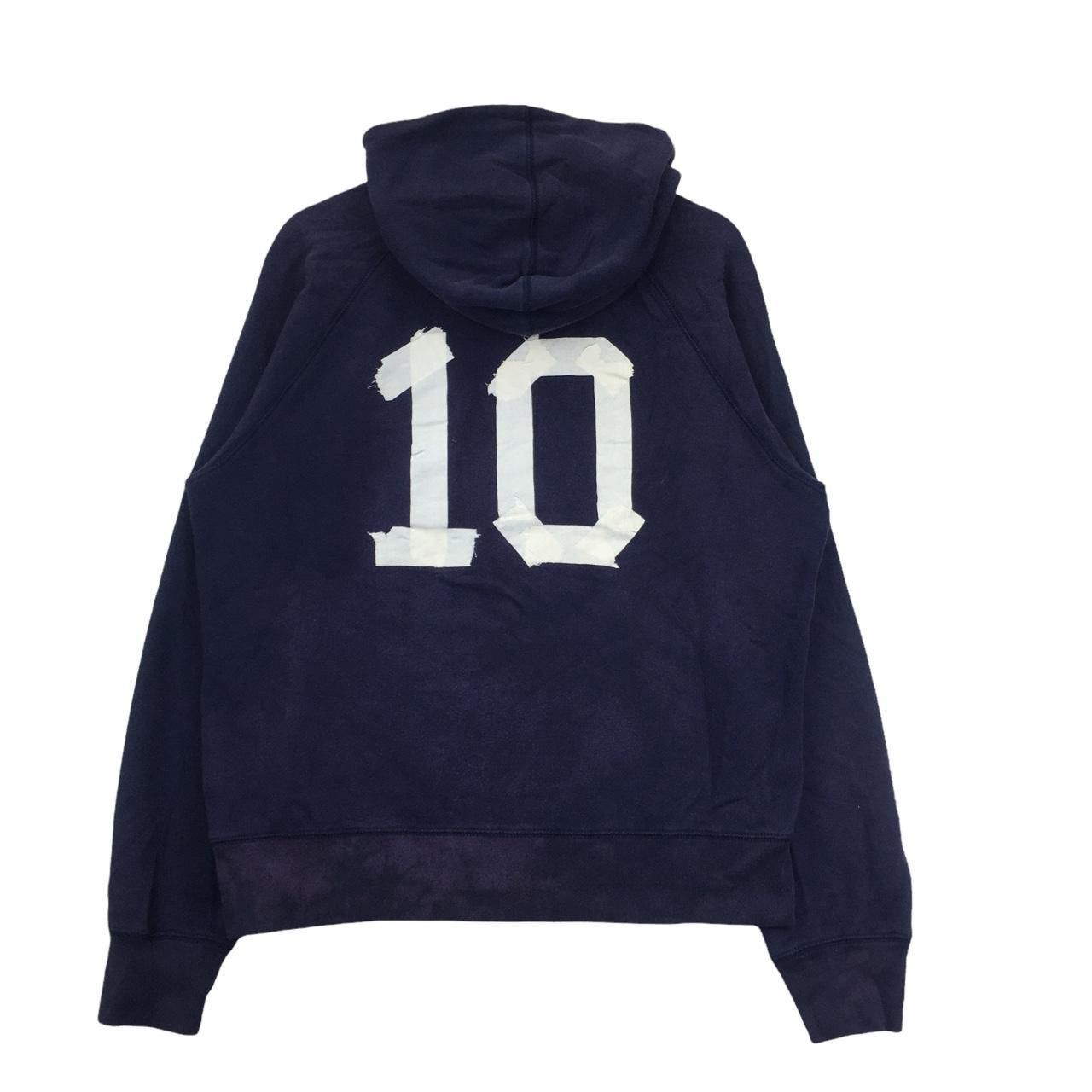 Vintage Vtg NIKE SPORTSWEAR SWOOSH No 10 Hoodie Zipper Size US XL / EU 56 / 4 - 3 Thumbnail