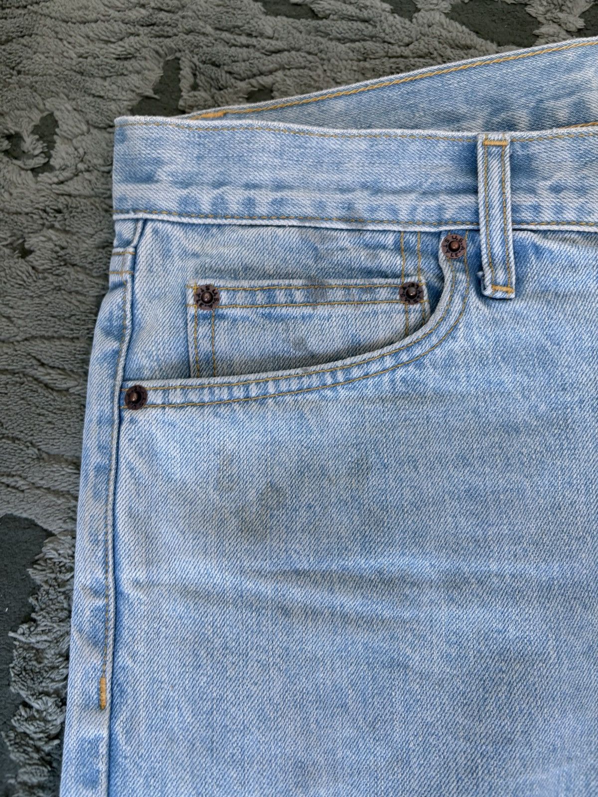 Noah Made In USA Light Blue Stonewash Selvedge Five Pocket Denim Size US 32 / EU 48 - 6 Thumbnail