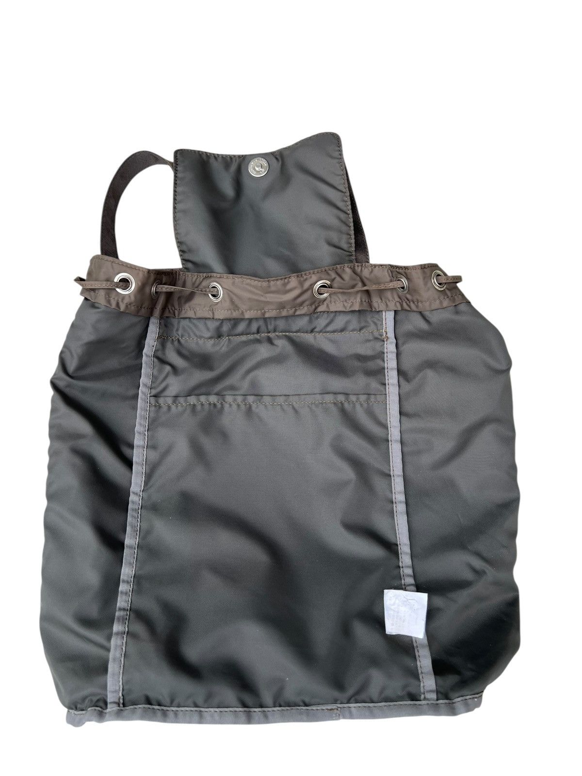 Yohji Yamamoto 2000s Yohji Yamamoto Y’saccs Military Style Rucksack Bag Size ONE SIZE - 15 Thumbnail